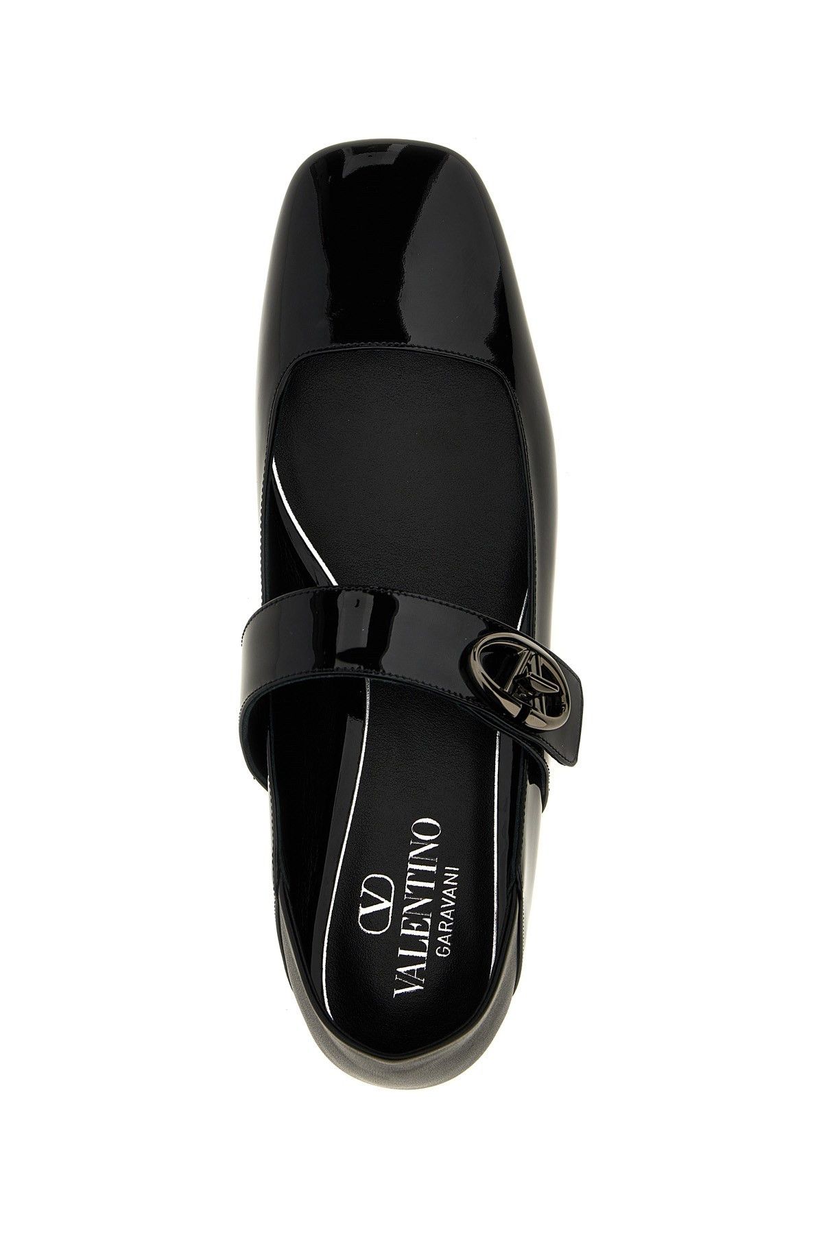 Valentino Valentino Garavani 'VLogo Locker' ballet flats Size US 7 / IT 37 - 3 Thumbnail