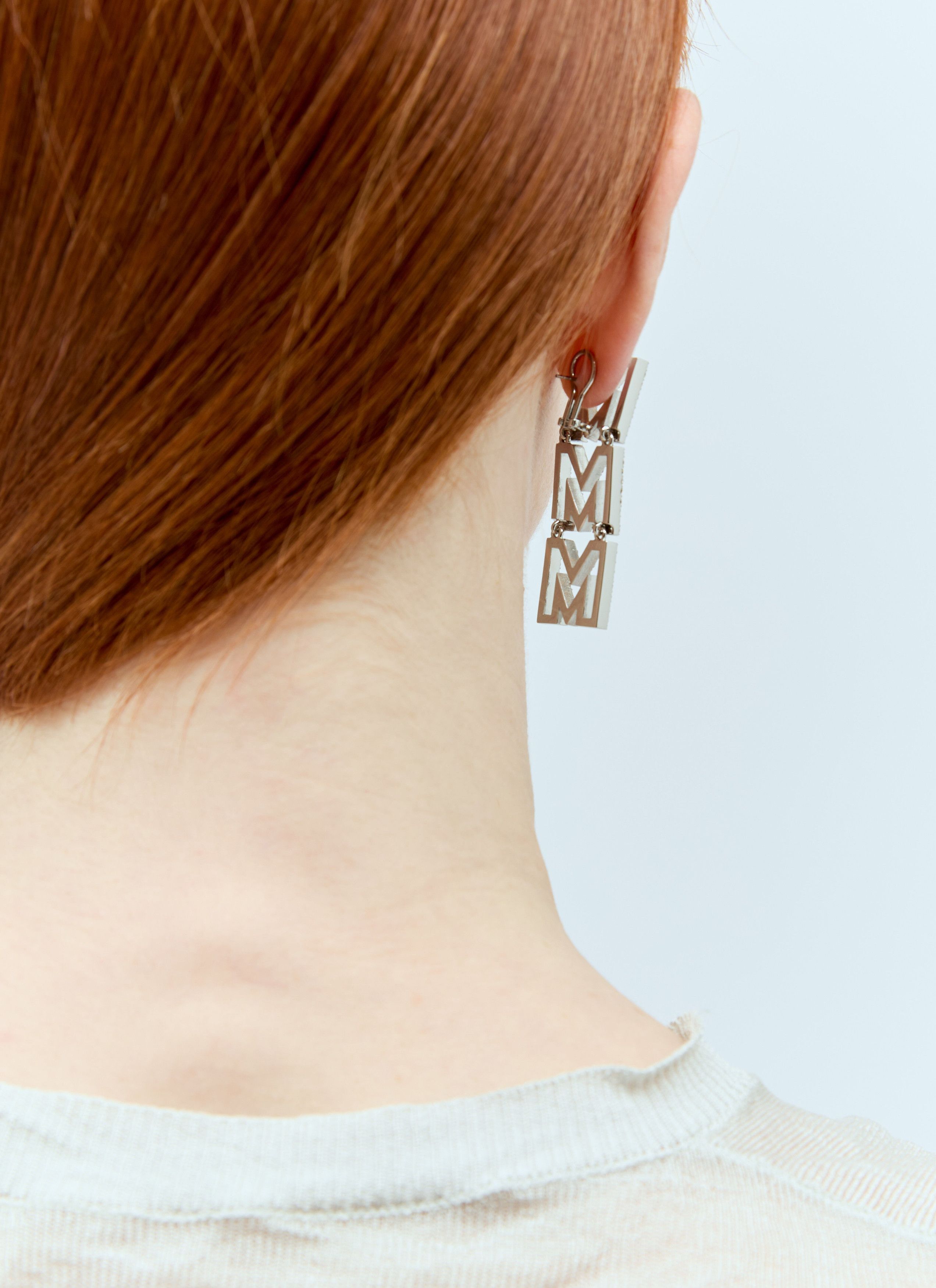 Marc Jacobs MJ Logo Earrings Grailed