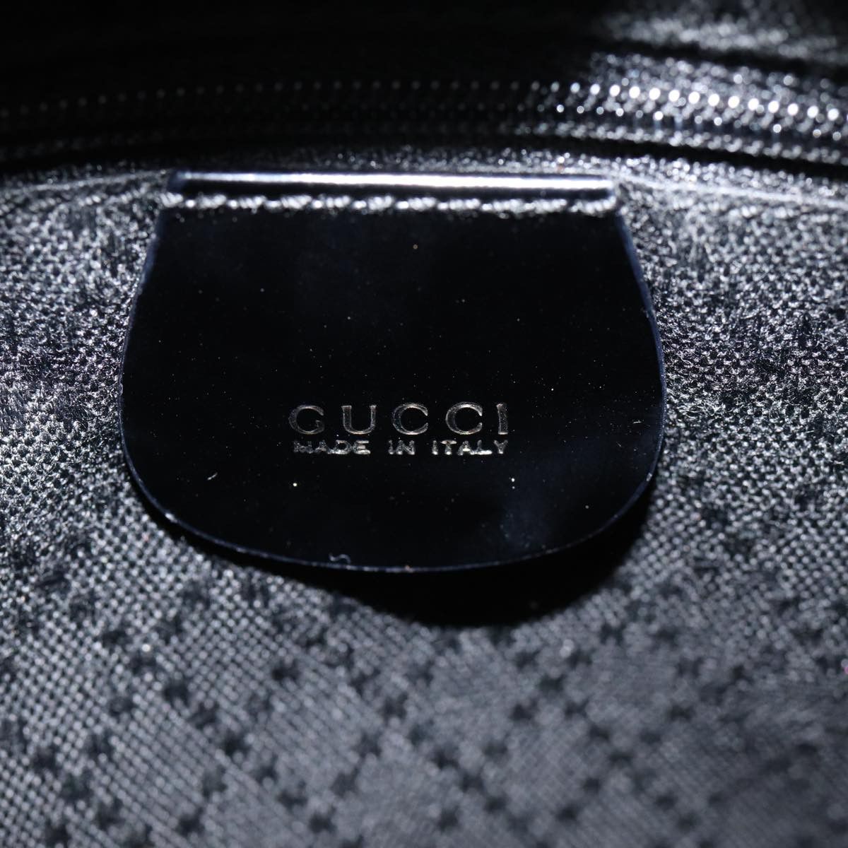 Gucci Bamboo Black Synthetic Handbag (Pre-Owned) Size ONE SIZE - 9 Thumbnail