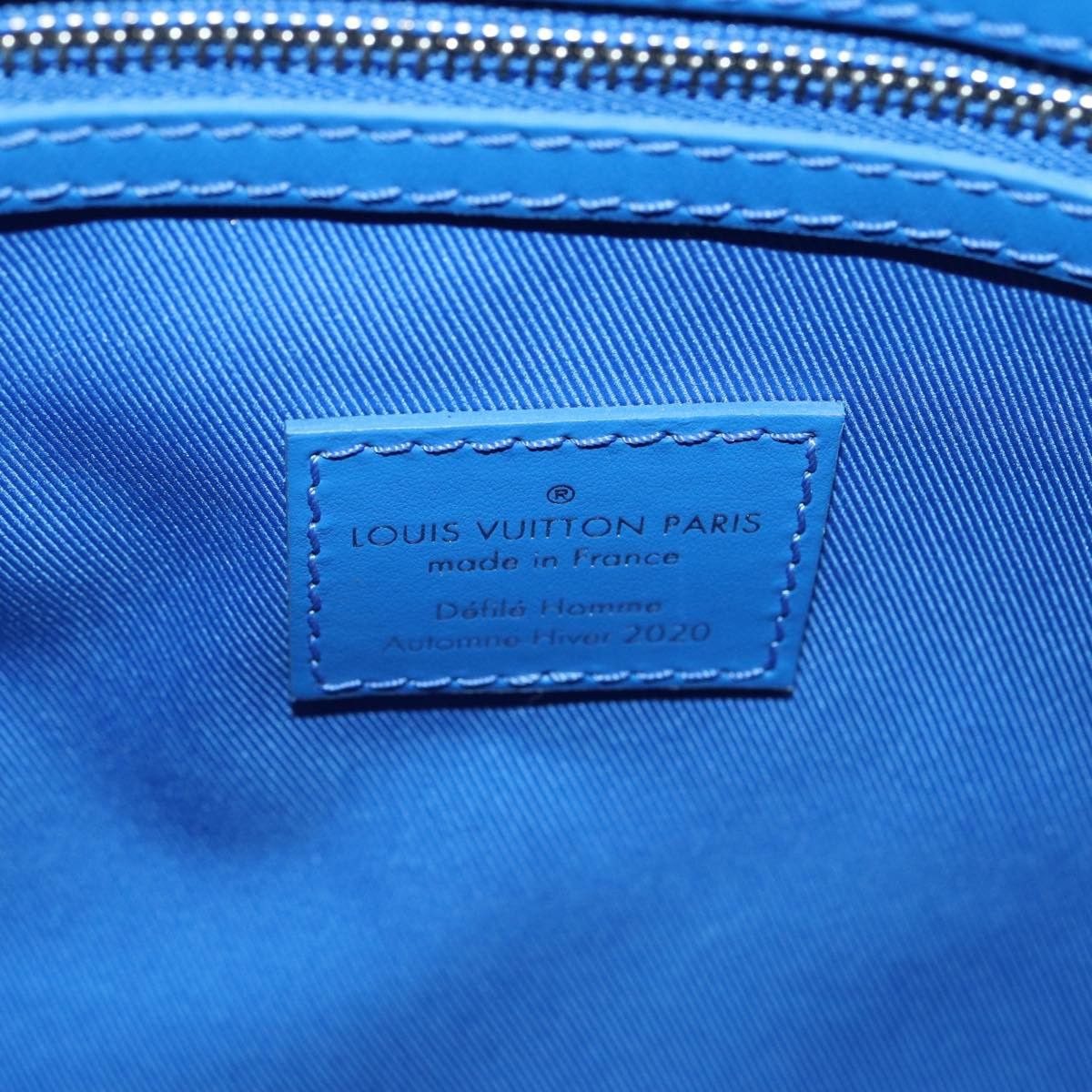 Louis Vuitton Keepall Bandouliere 50 Blue Canvas Travel Bag (Pre-Owned) Size ONE SIZE - 9 Thumbnail