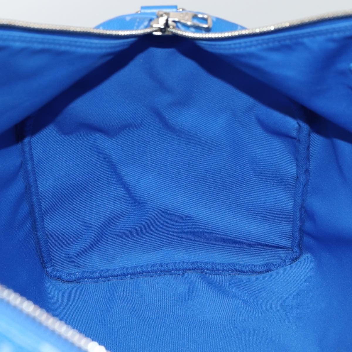 Louis Vuitton Keepall Bandouliere 50 Blue Canvas Travel Bag (Pre-Owned) Size ONE SIZE - 14 Thumbnail