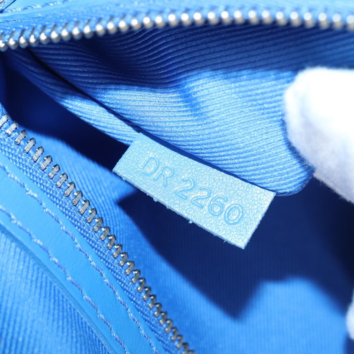 Louis Vuitton Keepall Bandouliere 50 Blue Canvas Travel Bag (Pre-Owned) Size ONE SIZE - 8 Thumbnail