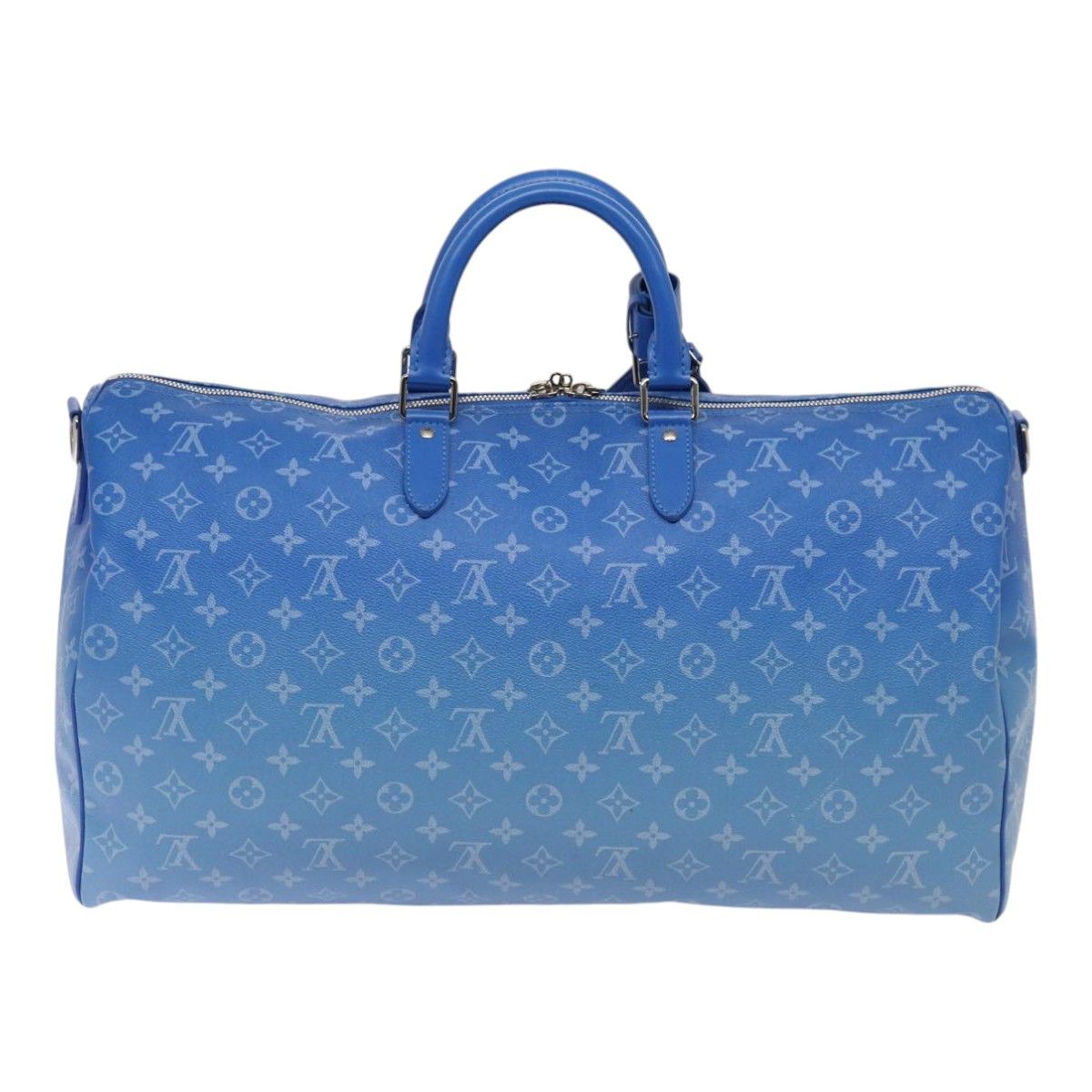Louis Vuitton Keepall Bandouliere 50 Blue Canvas Travel Bag (Pre-Owned) Size ONE SIZE - 2 Thumbnail