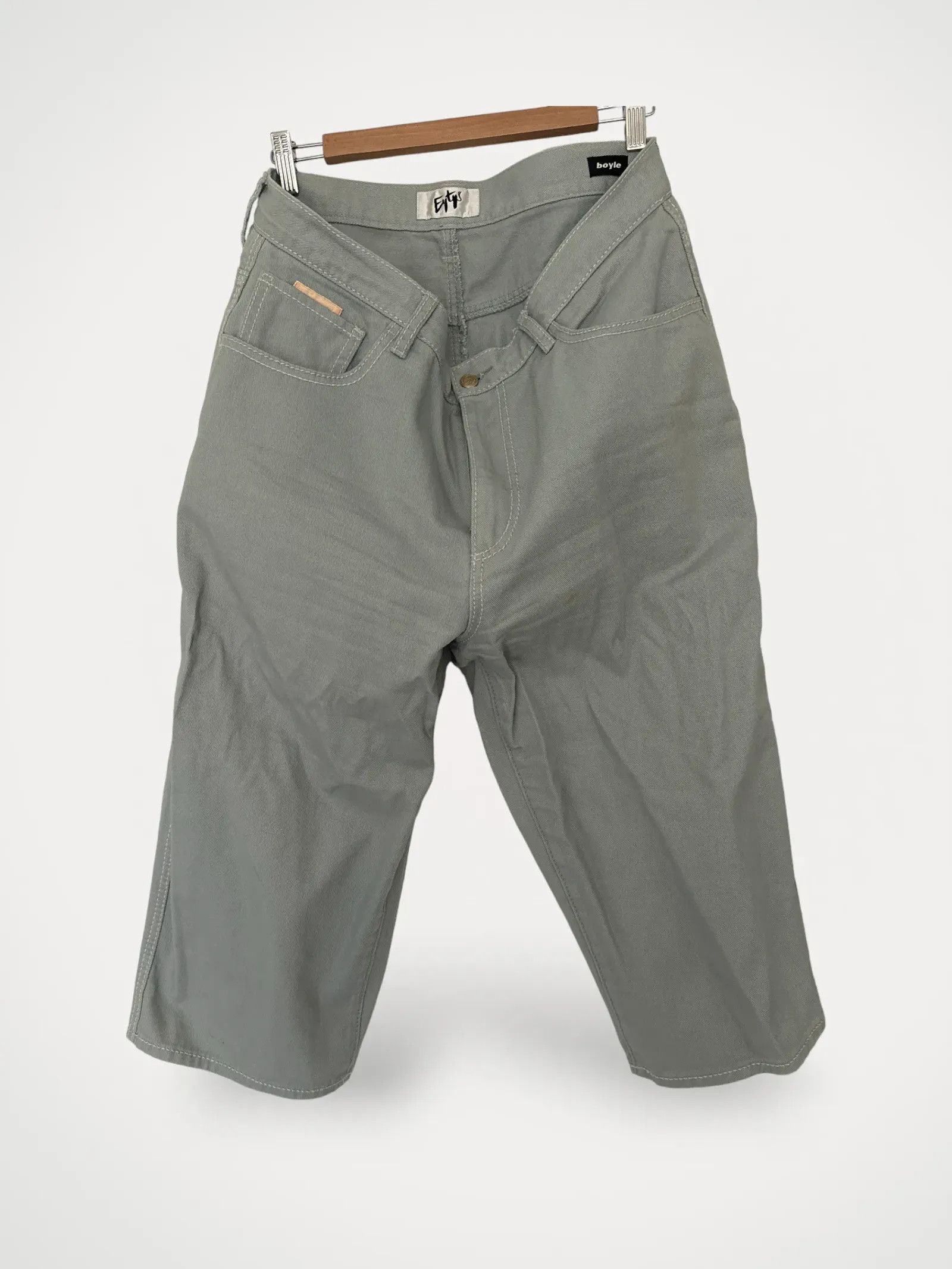 Eytys Eytys Boyle Twill Sky Gray Shorts Size 24" / US 00 / IT 34 - 2 Thumbnail