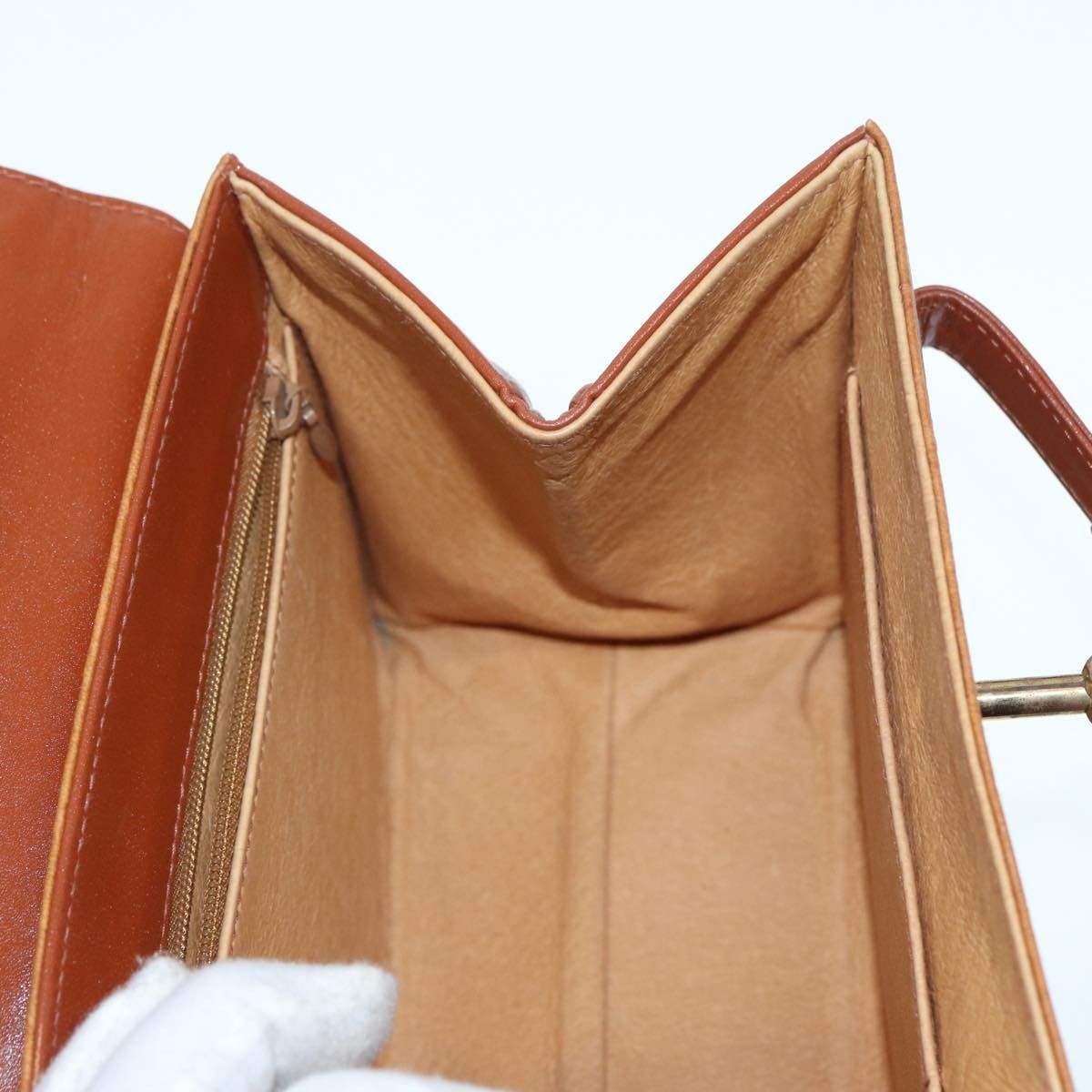 MCM Visetos Brown Canvas Handbag (Pre-Owned) Size ONE SIZE - 17 Thumbnail