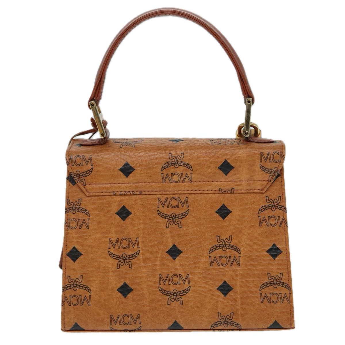 MCM Visetos Brown Canvas Handbag (Pre-Owned) Size ONE SIZE - 2 Thumbnail