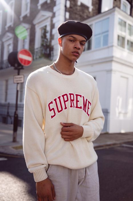 Supreme Arc Logo Crewneck