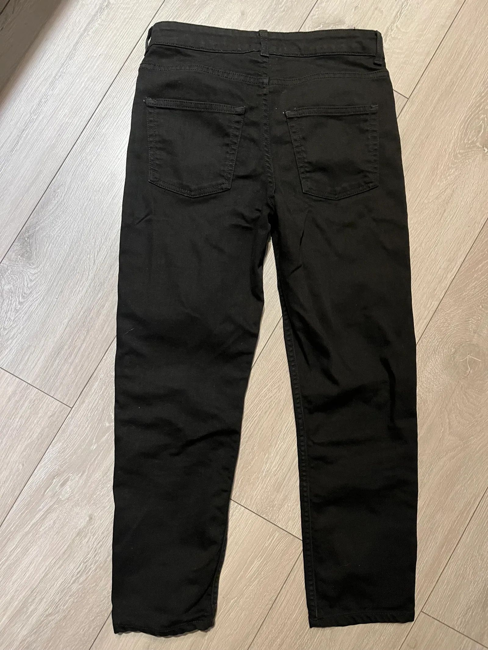 Acne Studios Acne Studios Acne Row Black Velvet Jeans Size 25" / US 0 / IT 36 - 4 Thumbnail