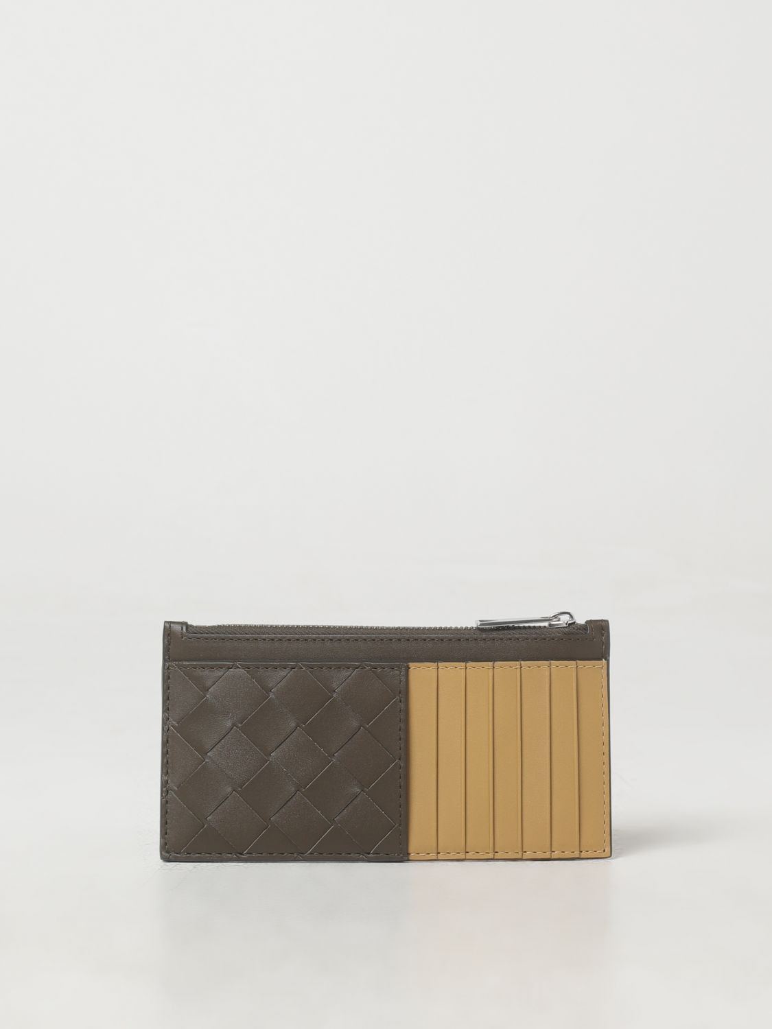 Bottega Veneta Bottega Veneta Wallet Men Kaki Size ONE SIZE - 2 Thumbnail