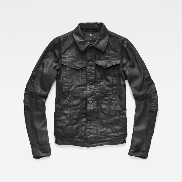 G Star Raw Waxed Denim Motac 3D Jacket Grailed