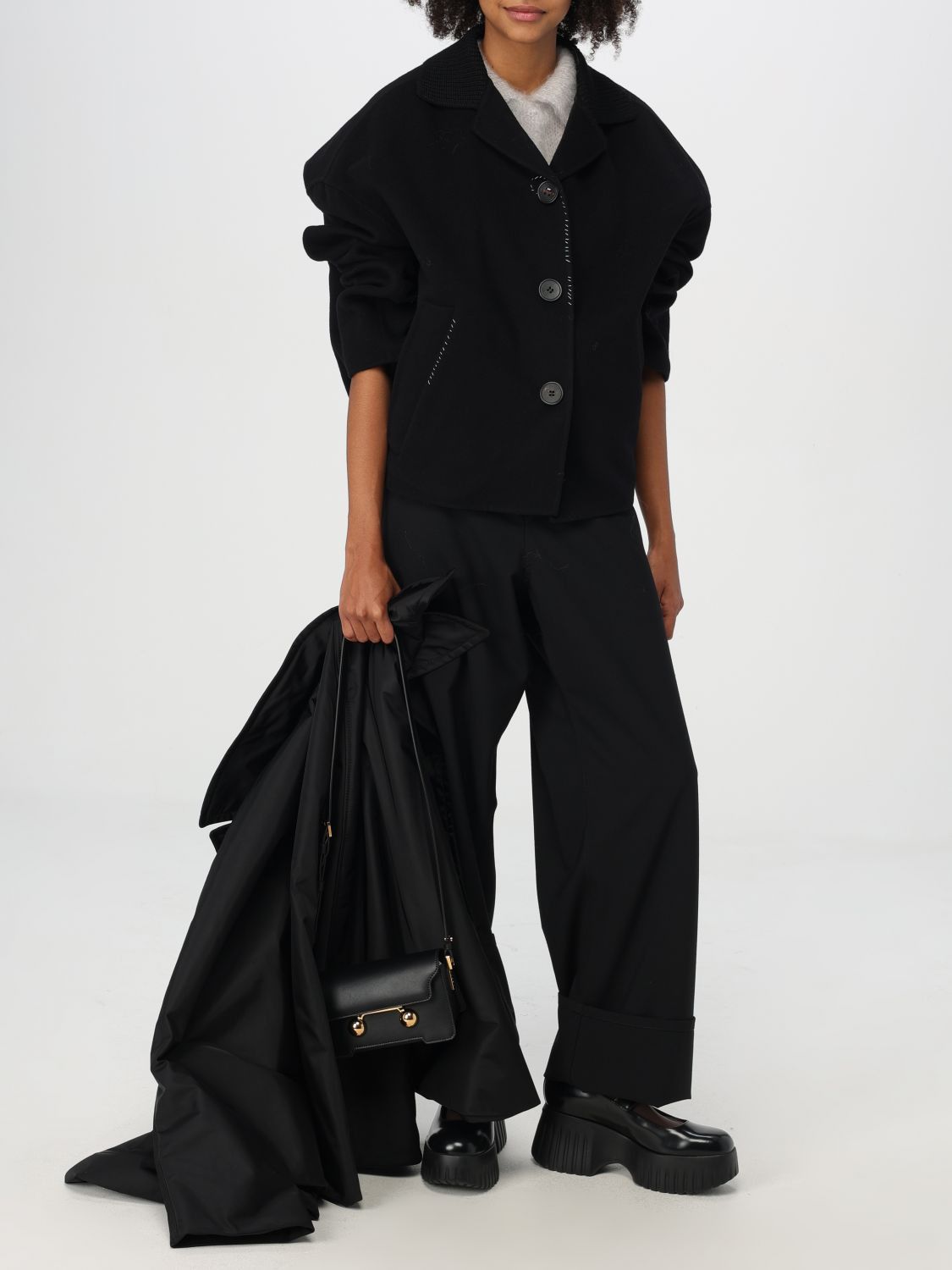 Marni Marni Jacket Woman Black | Grailed