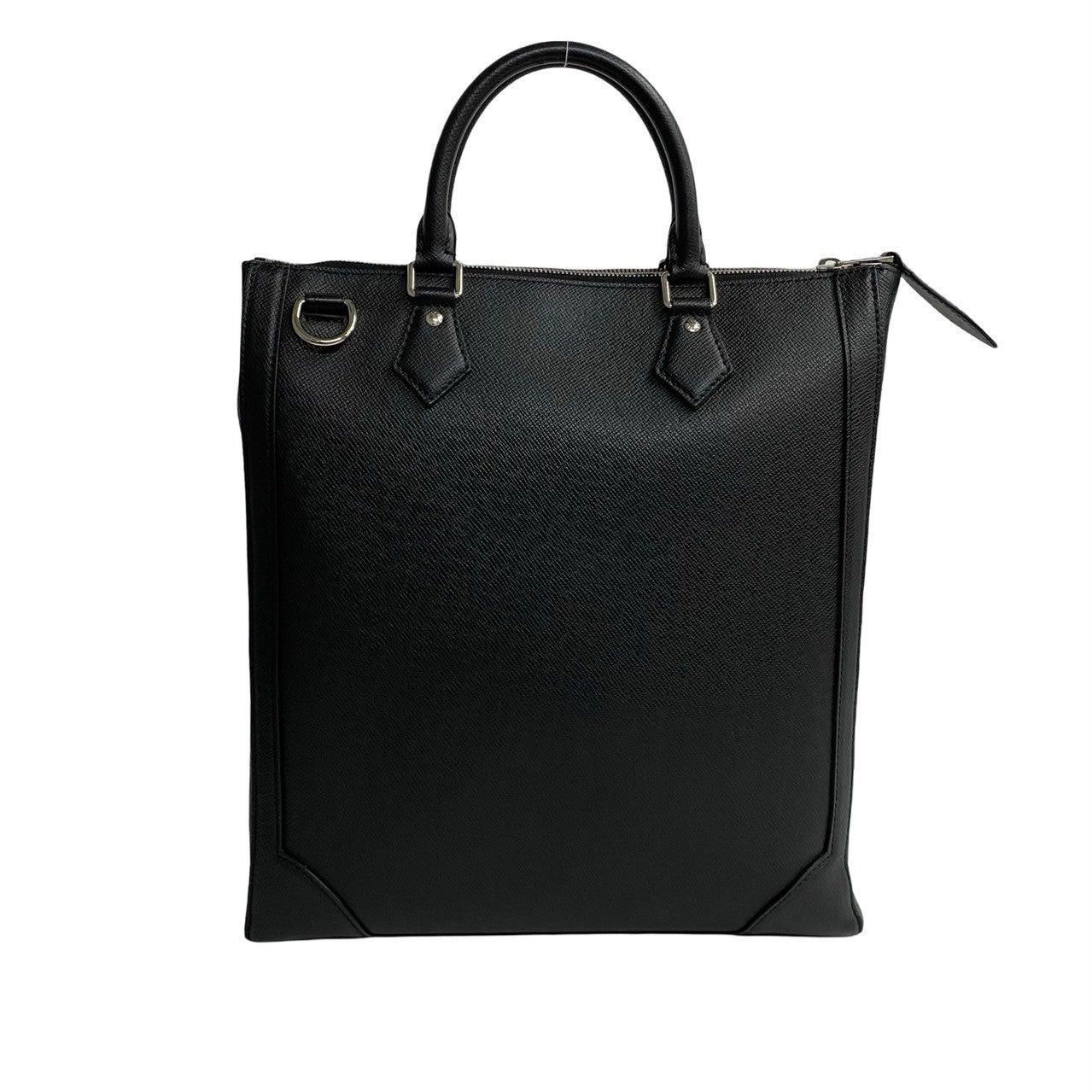 Louis Vuitton Louis Vuitton Tote Bag Black Leather Size ONE SIZE - 3 Thumbnail