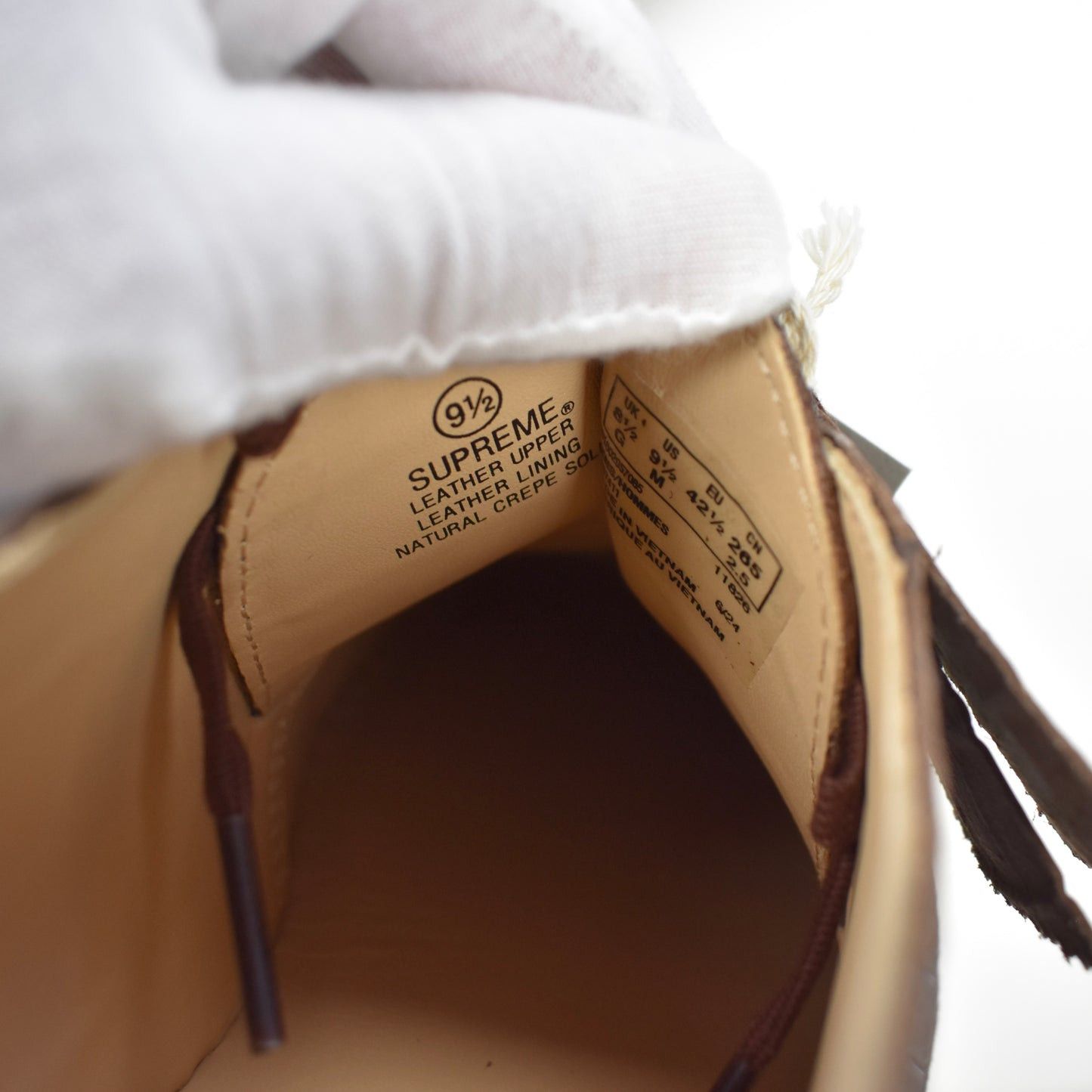 Clarks × Martine Rose × Supreme Supreme Martine Rose Brown Croc Clarks Desert Trek Shoes Size US 9.5 / EU 42-43 - 13 Thumbnail