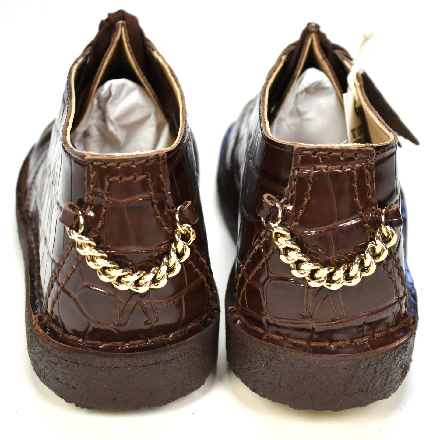 Clarks × Martine Rose × Supreme Supreme Martine Rose Brown Croc Clarks Desert Trek Shoes Size US 9.5 / EU 42-43 - 7 Thumbnail