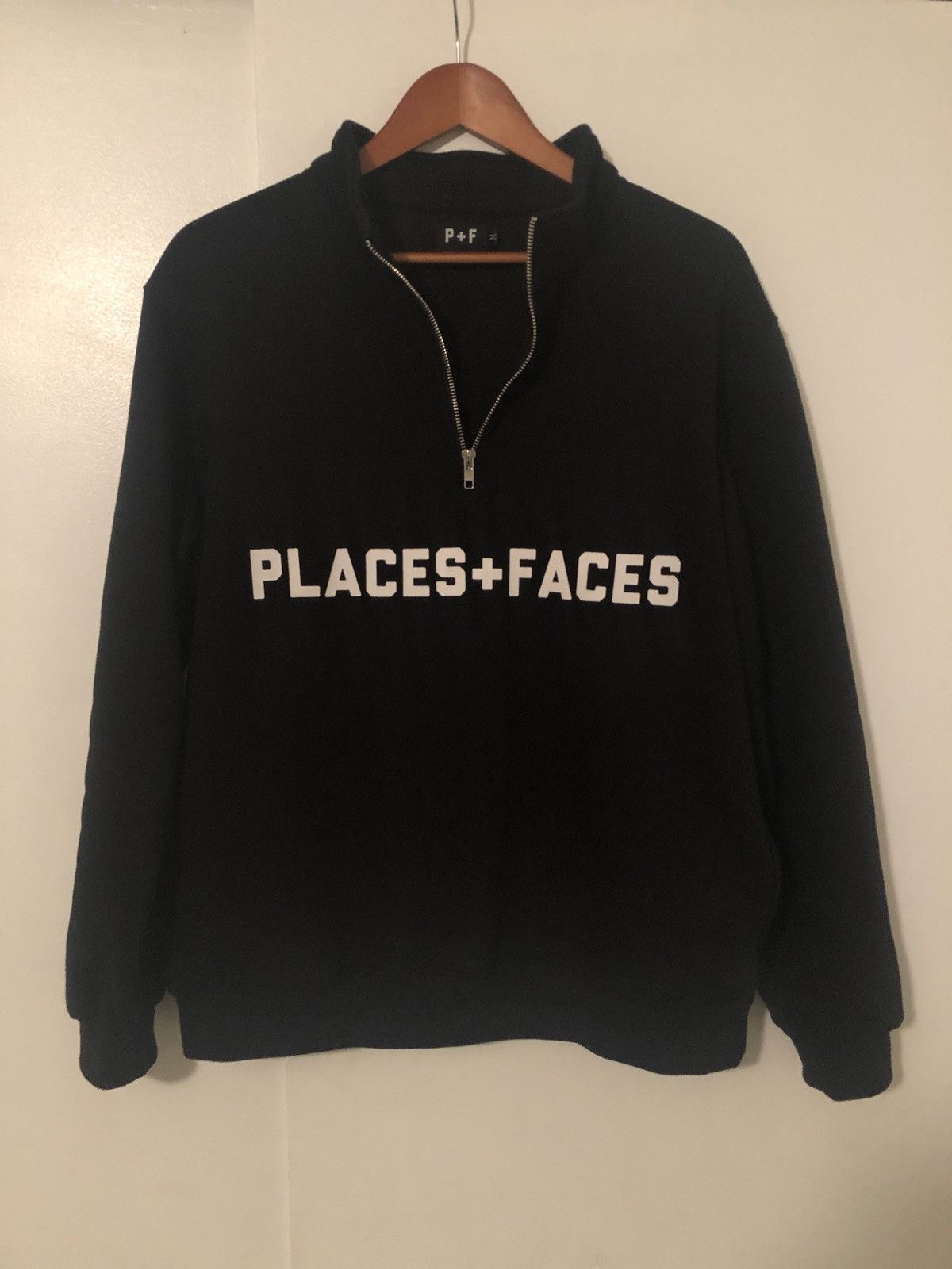 1/4 Zip Places + Faces Fleece