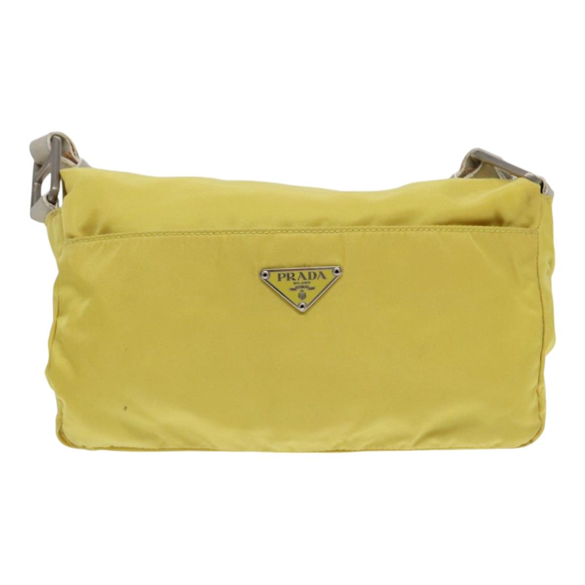 Prada Tessuto Yellow Synthetic Shoulder Bag (Pre-Owned) Size ONE SIZE - 2 Thumbnail