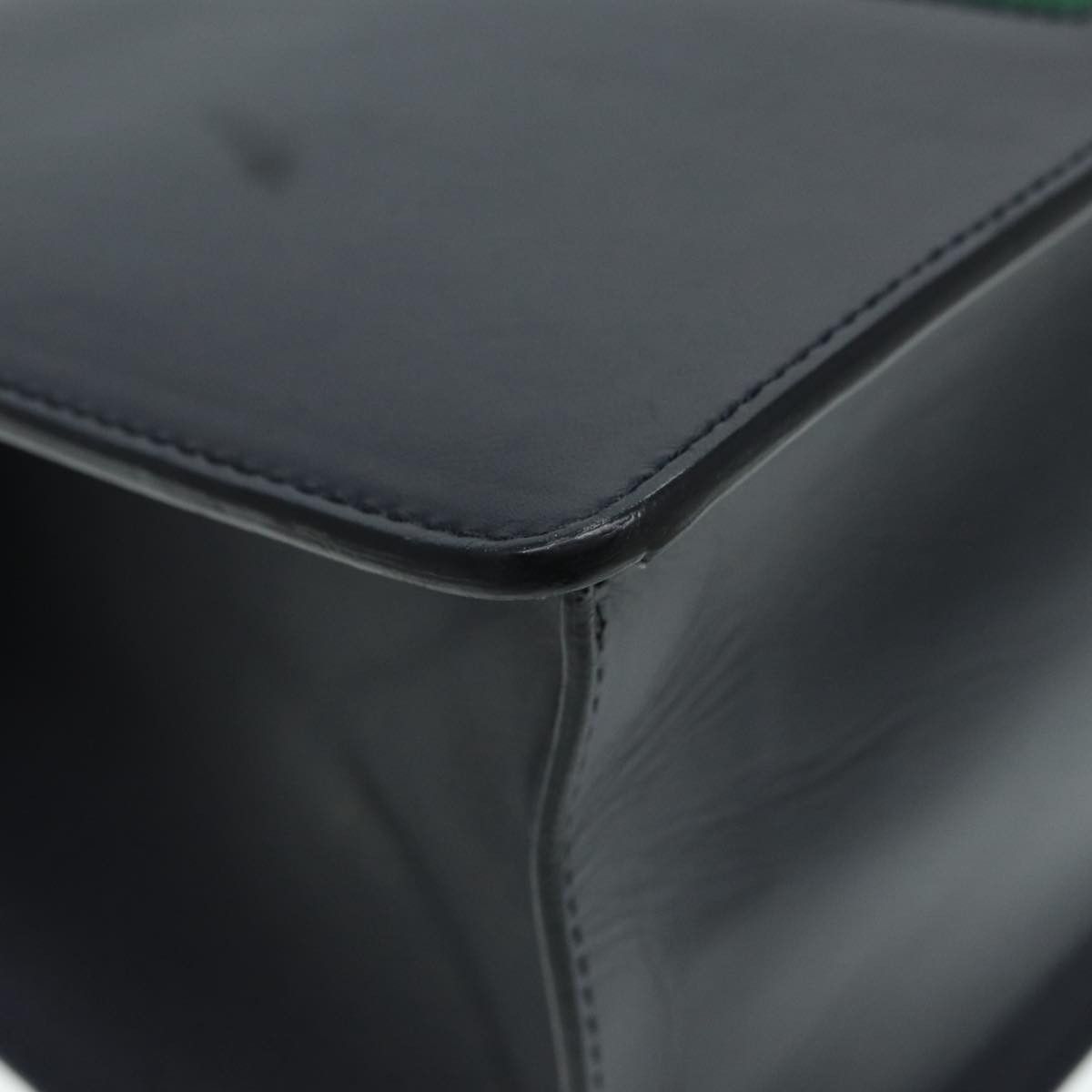 Gucci Sylvie Black Leather Handbag (Pre-Owned) Size ONE SIZE - 12 Thumbnail