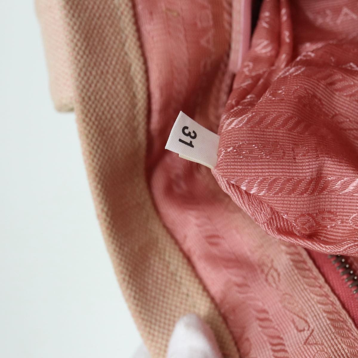 Prada -- Pink Canvas Handbag (Pre-Owned) Size ONE SIZE - 19 Thumbnail