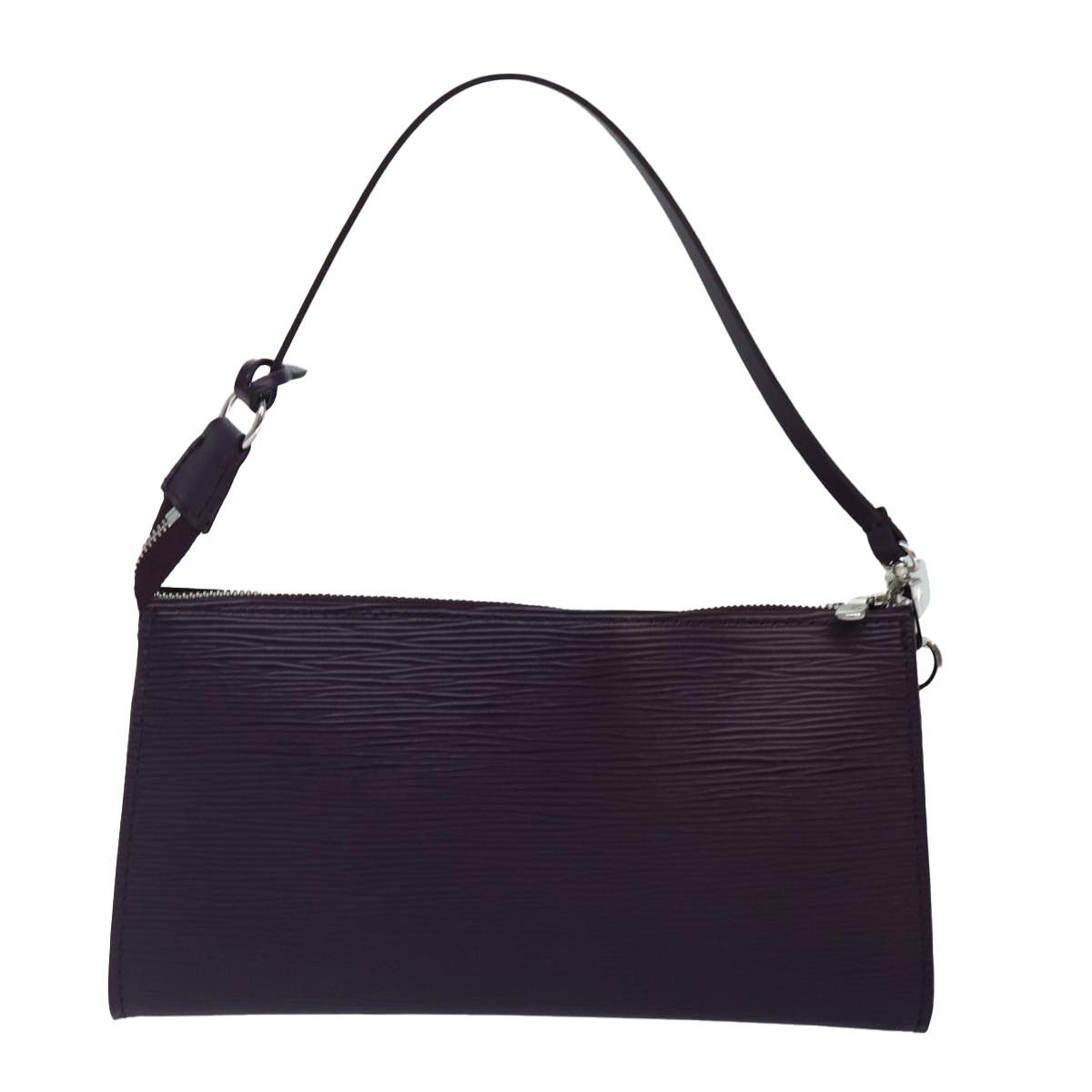 Louis Vuitton Pochette Accessoire Purple Leather Clutch Bag (Pre-Owned) Size ONE SIZE - 2 Thumbnail