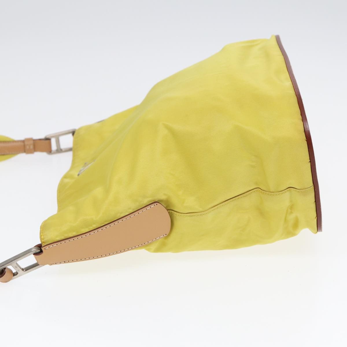 Prada Tessuto Yellow Synthetic Shoulder Bag (Pre-Owned) Size ONE SIZE - 13 Thumbnail