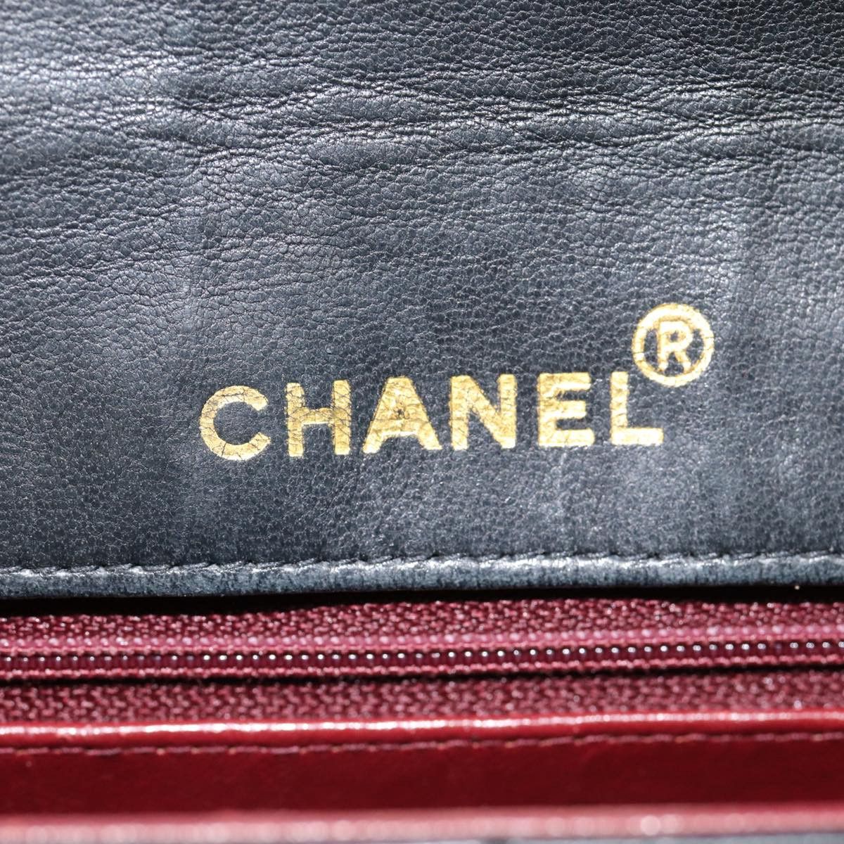 Chanel Single Flap Black Leather Shoulder Bag (Pre-Owned) Size ONE SIZE - 8 Thumbnail