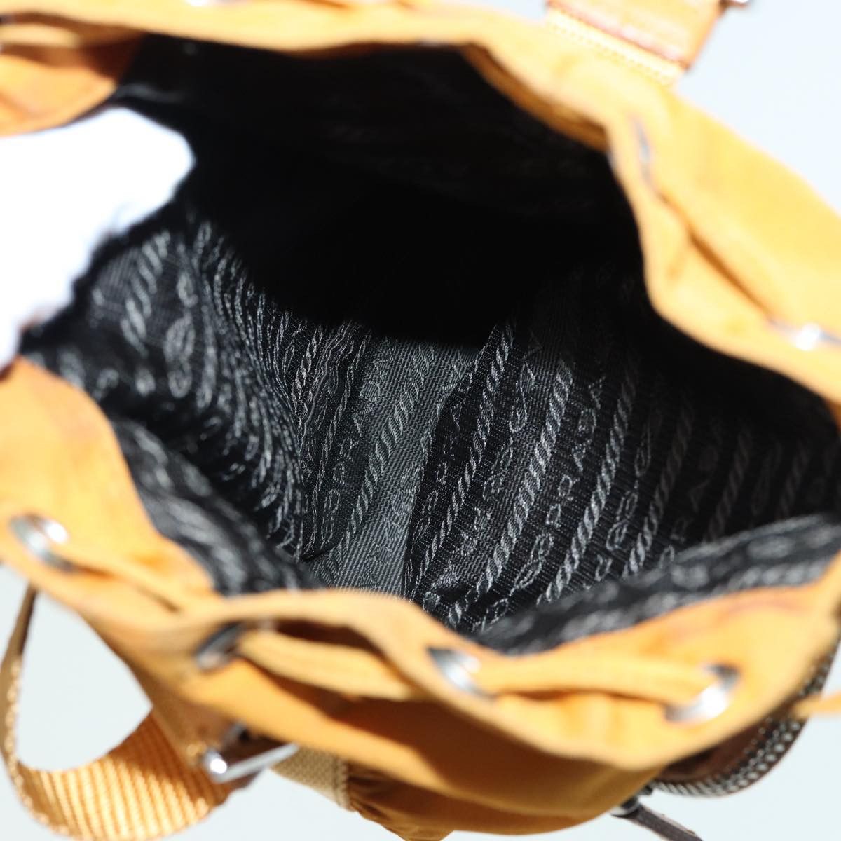 Prada Tessuto Orange Synthetic Clutch Bag (Pre-Owned) Size ONE SIZE - 5 Thumbnail