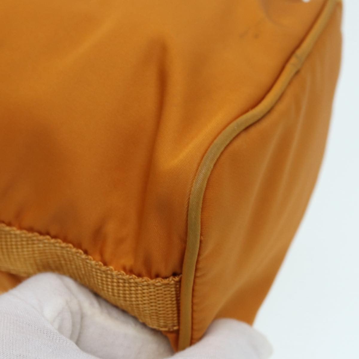 Prada Tessuto Orange Synthetic Clutch Bag (Pre-Owned) Size ONE SIZE - 8 Thumbnail
