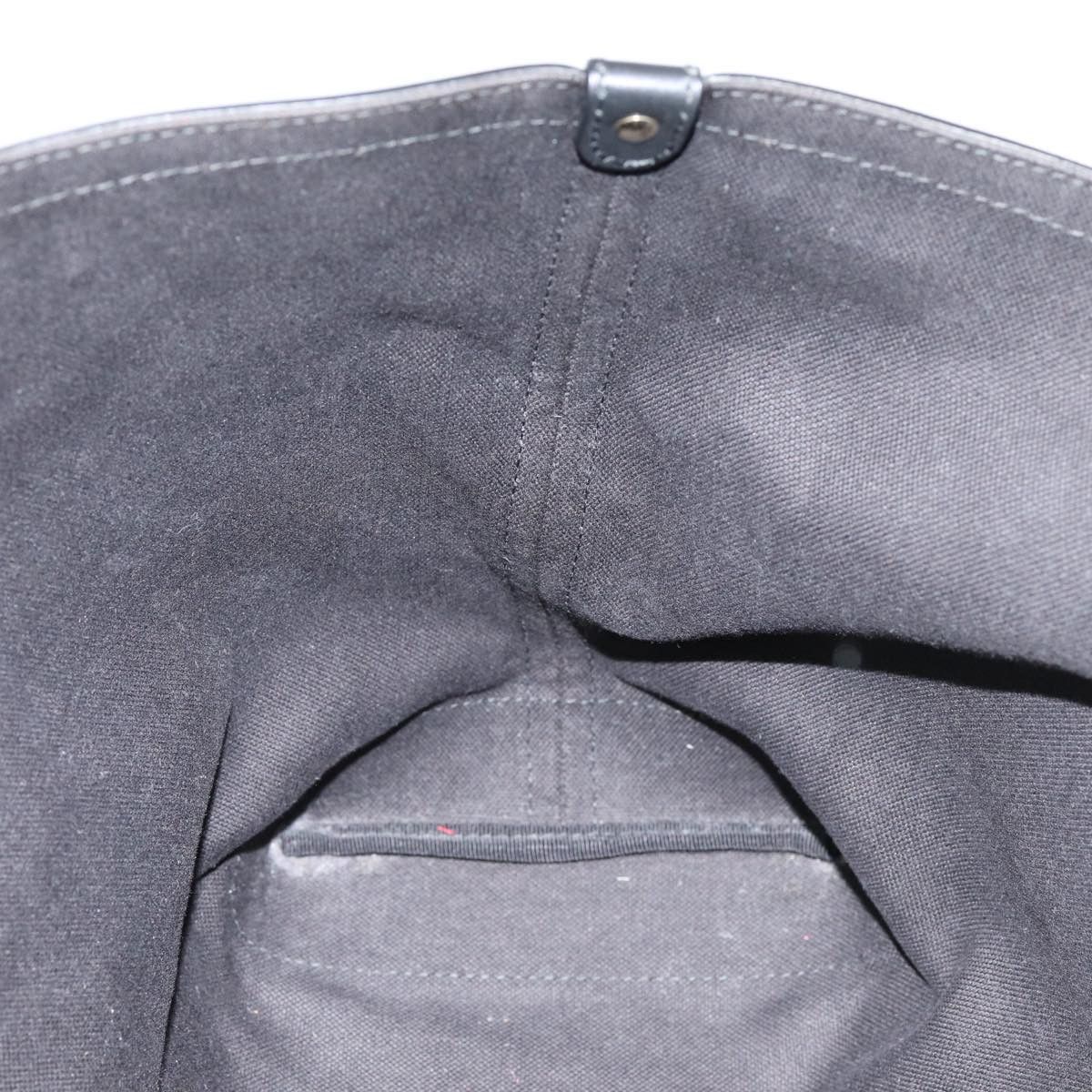 Gucci Gg Canvas Black Canvas Tote Bag (Pre-Owned) Size ONE SIZE - 20 Thumbnail
