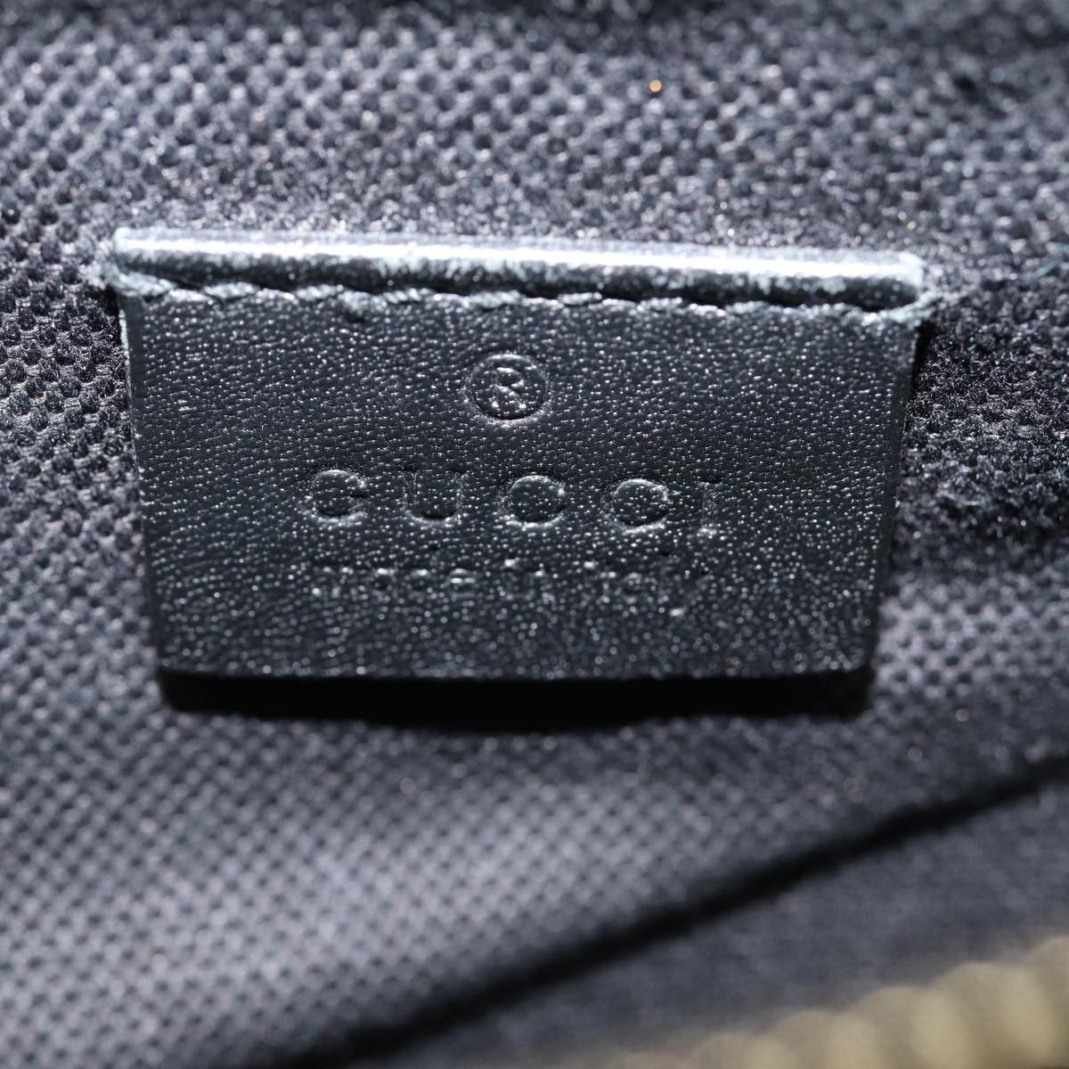 Gucci Gg Canvas Black Canvas Tote Bag (Pre-Owned) Size ONE SIZE - 11 Thumbnail