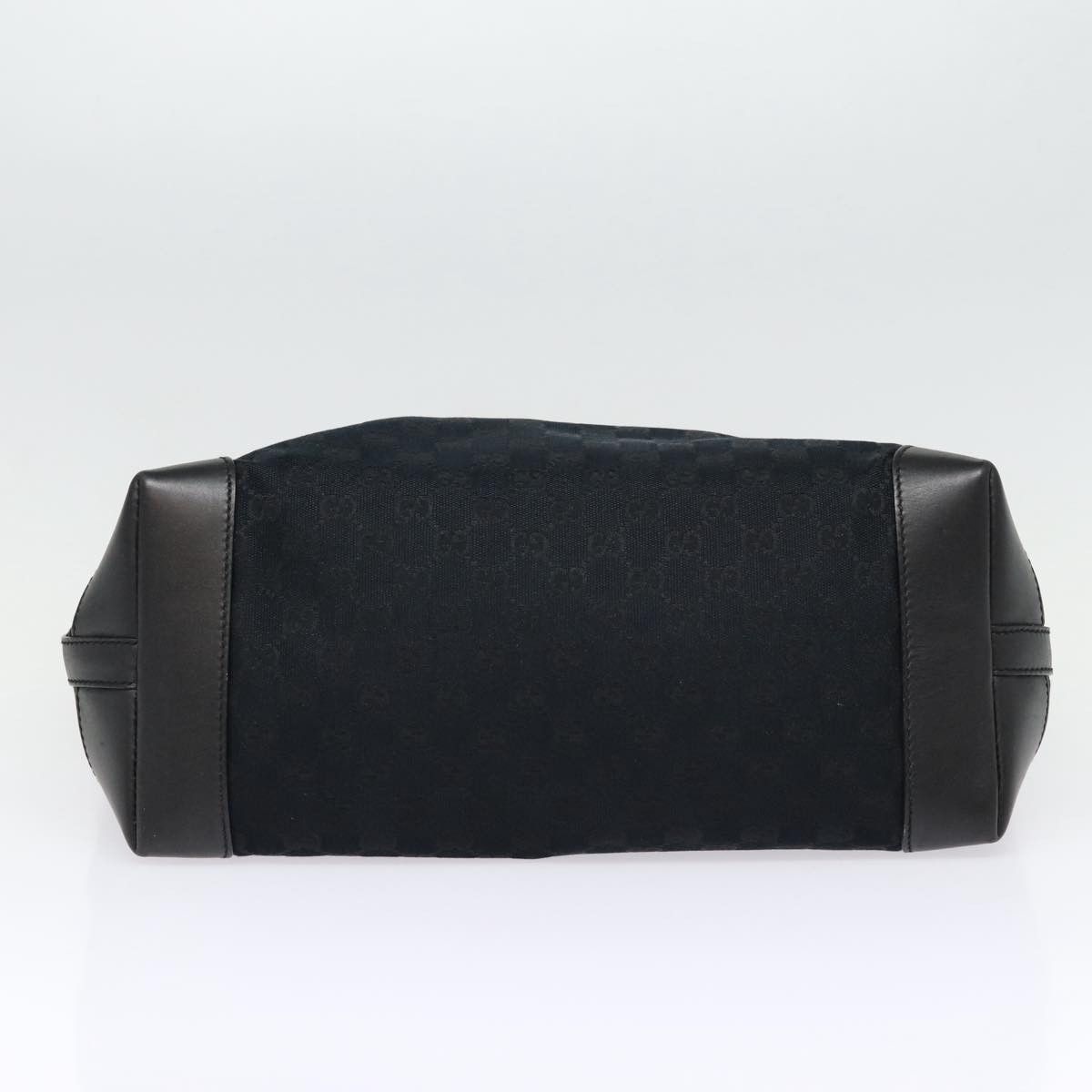 Gucci Gg Canvas Black Canvas Tote Bag (Pre-Owned) Size ONE SIZE - 3 Thumbnail