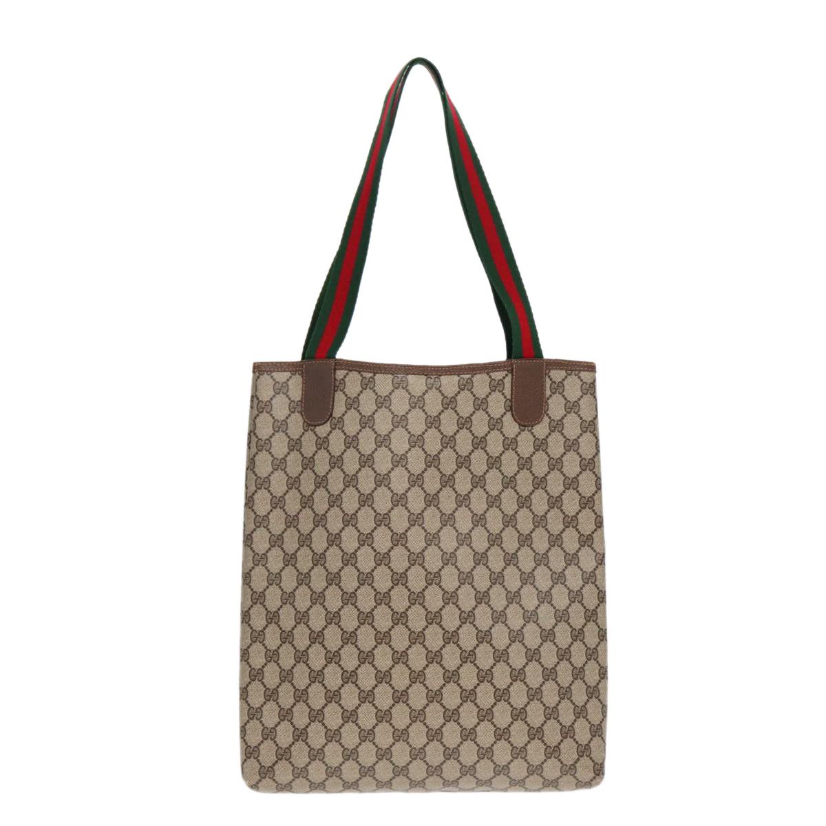 Gucci Gg Canvas Beige Canvas Tote Bag (Pre-Owned) Size ONE SIZE - 2 Thumbnail