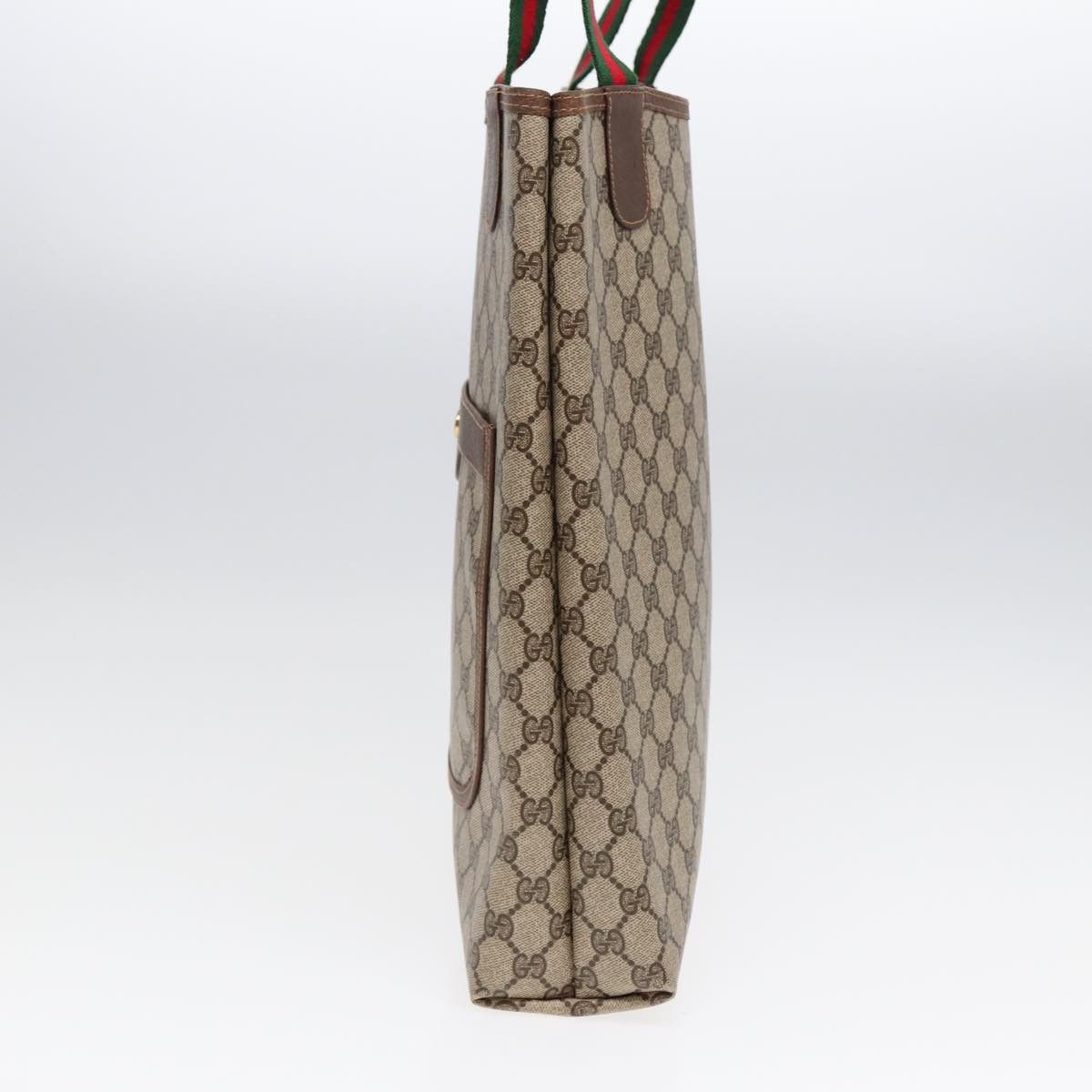 Gucci Gg Canvas Beige Canvas Tote Bag (Pre-Owned) Size ONE SIZE - 10 Thumbnail