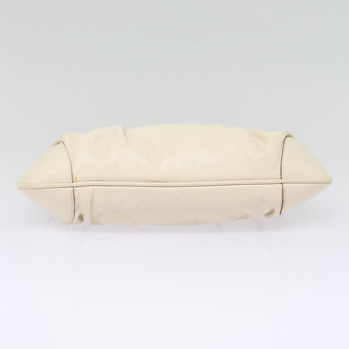 Salvatore Ferragamo Marisa White Leather Handbag (Pre-Owned) Size ONE SIZE - 3 Thumbnail