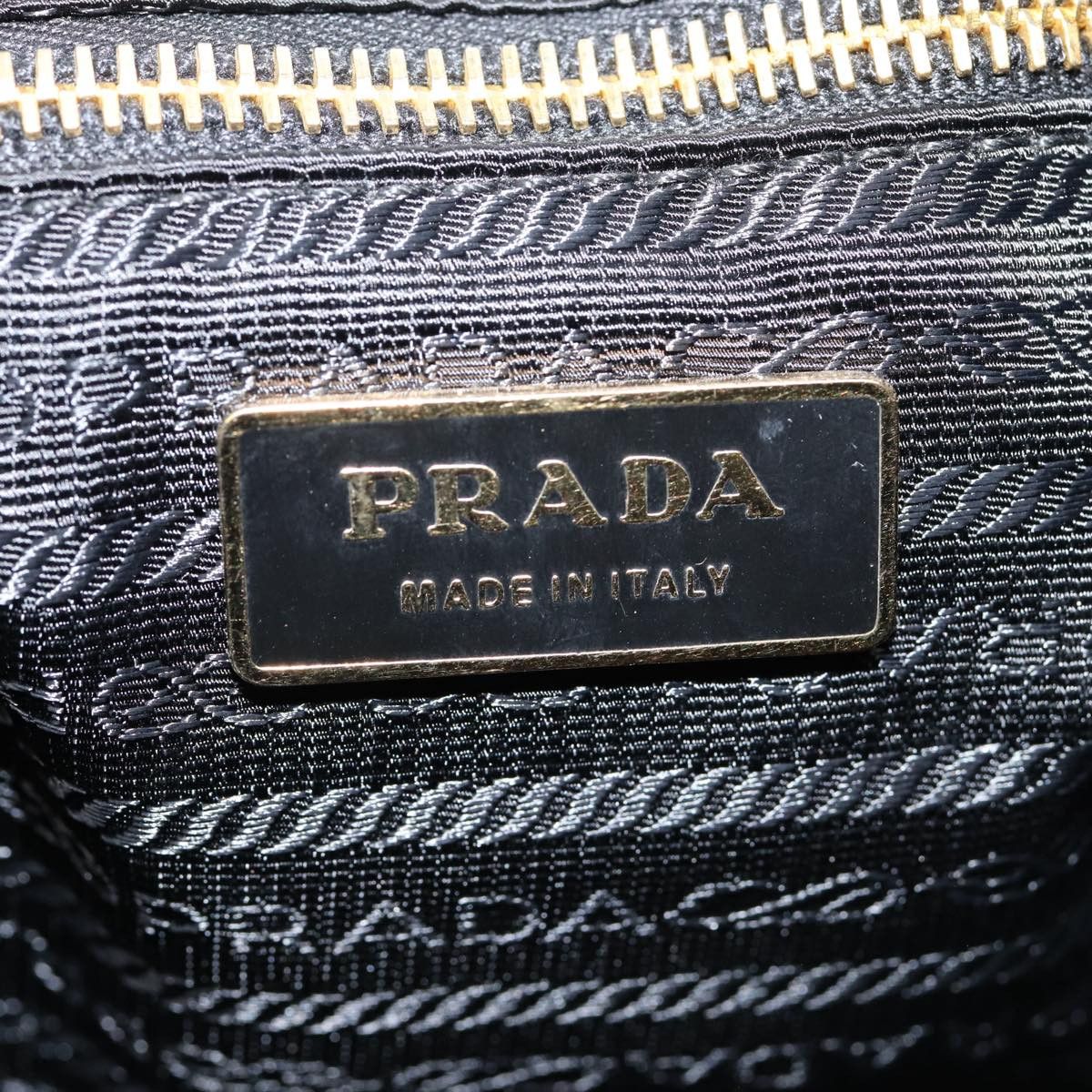 Prada Black Leather Shoulder Bag (Pre-Owned) Size ONE SIZE - 8 Thumbnail