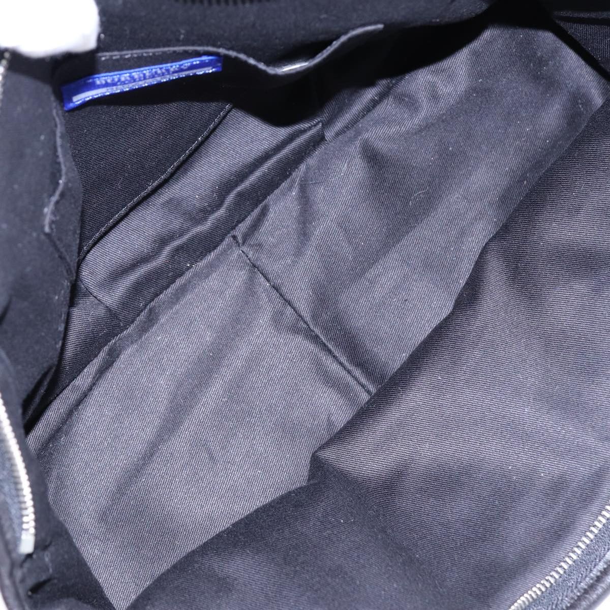 Burberry Nova Check Black Canvas Handbag (Pre-Owned) Size ONE SIZE - 5 Thumbnail