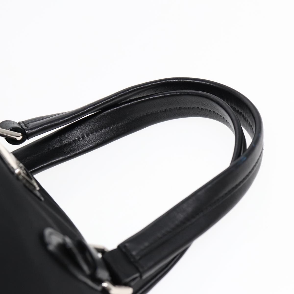 Burberry Nova Check Black Canvas Handbag (Pre-Owned) Size ONE SIZE - 13 Thumbnail