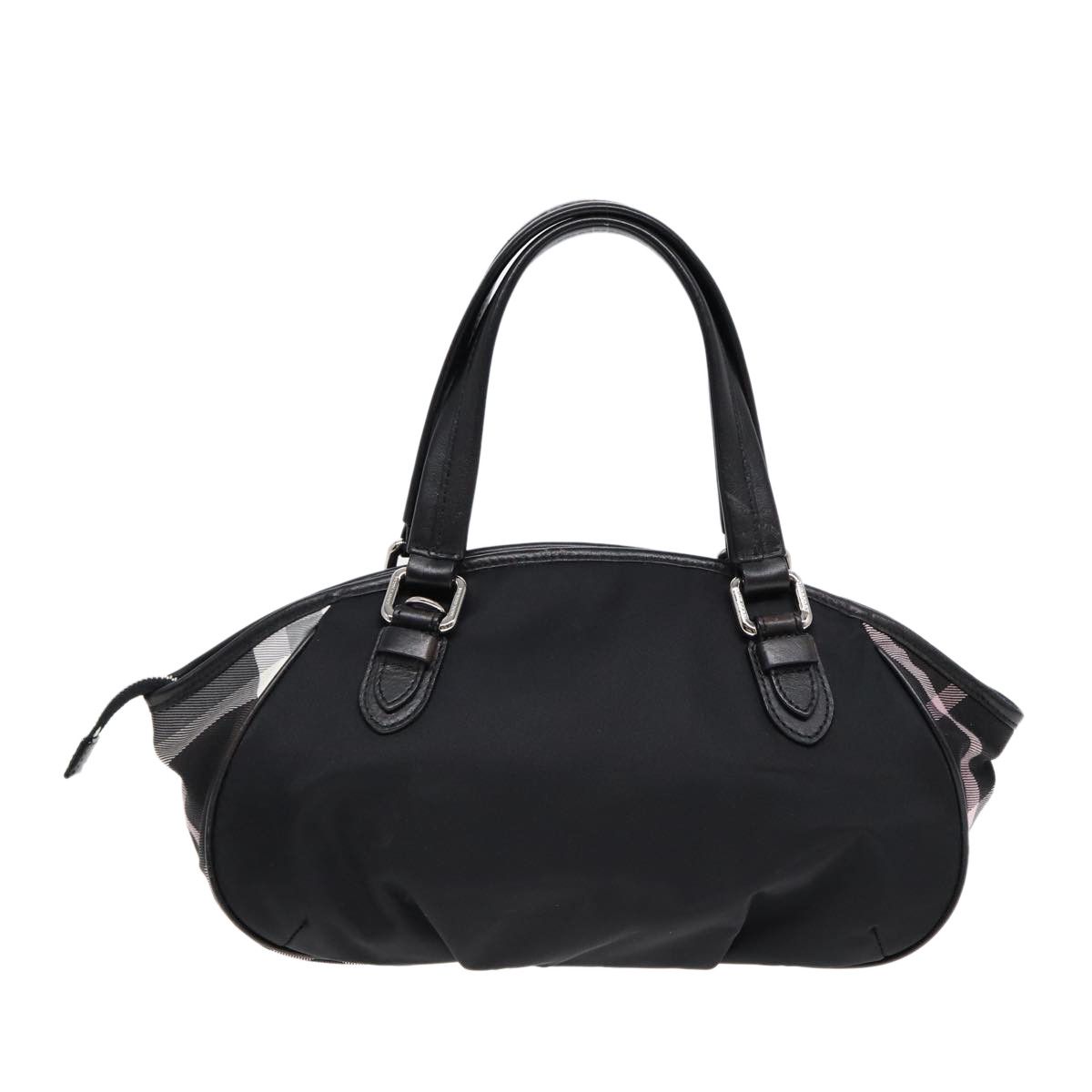 Burberry Nova Check Black Canvas Handbag (Pre-Owned) Size ONE SIZE - 2 Thumbnail