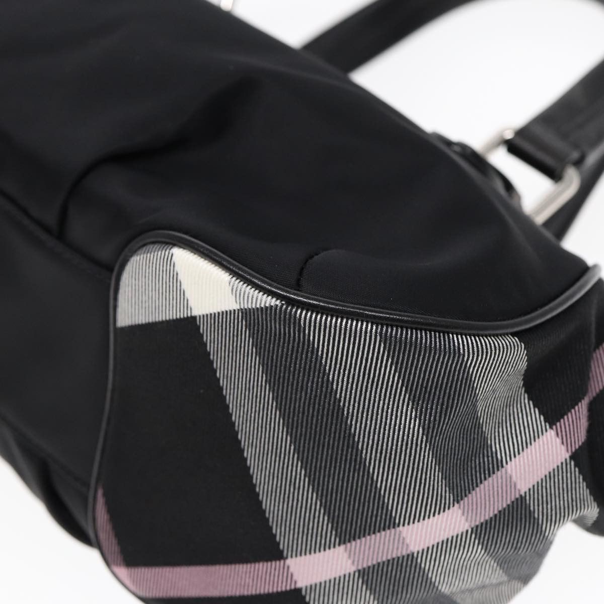 Burberry Nova Check Black Canvas Handbag (Pre-Owned) Size ONE SIZE - 16 Thumbnail