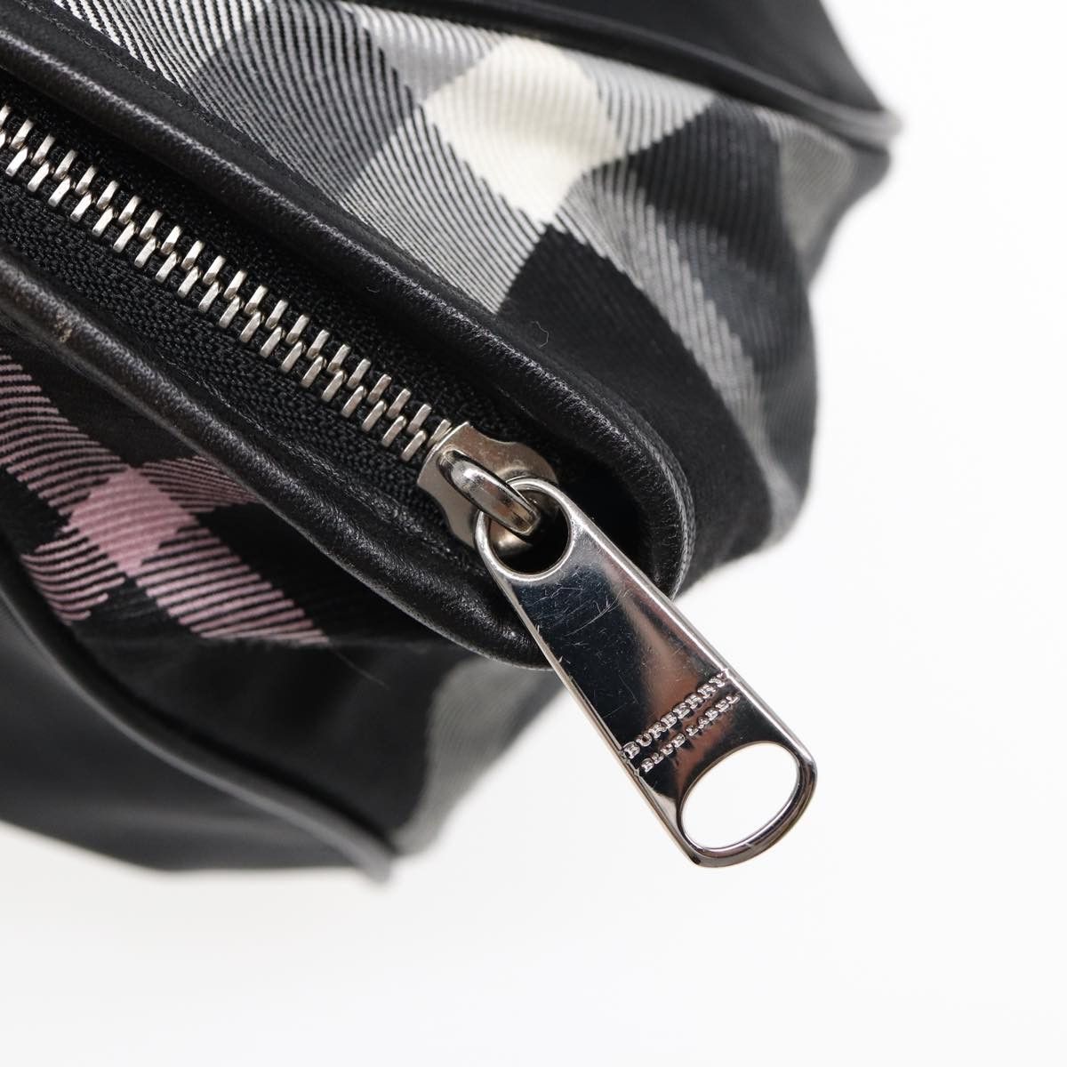 Burberry Nova Check Black Canvas Handbag (Pre-Owned) Size ONE SIZE - 18 Thumbnail