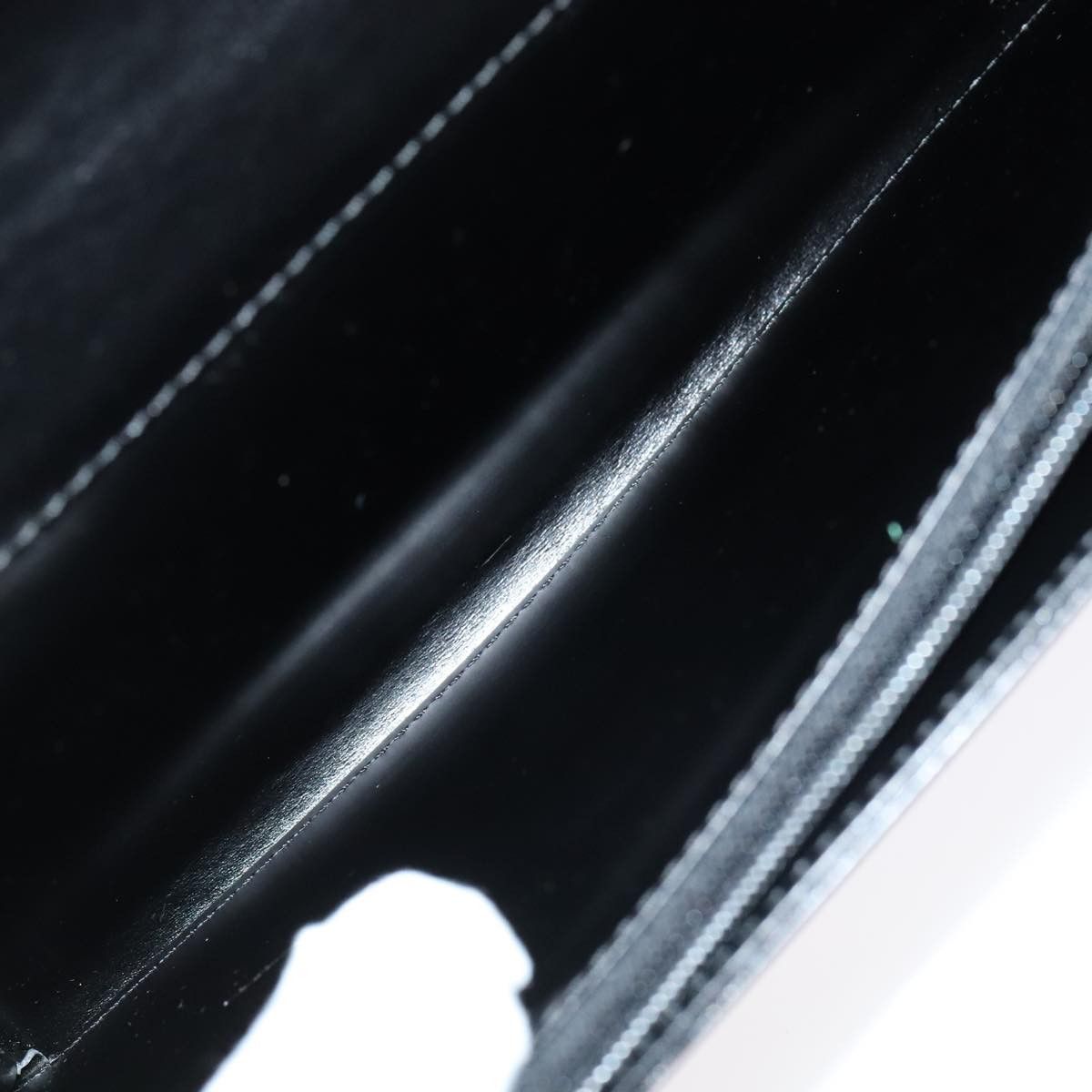 Louis Vuitton Aegean Black Leather Clutch Bag (Pre-Owned) Size ONE SIZE - 5 Thumbnail