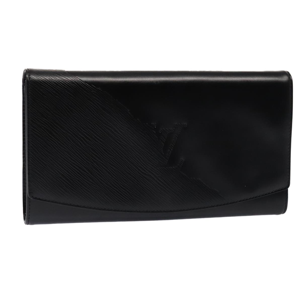 Louis Vuitton Aegean Black Leather Clutch Bag (Pre-Owned) Size ONE SIZE - 8 Thumbnail