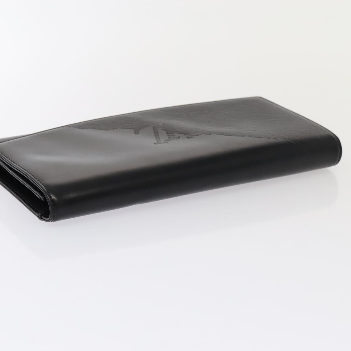 Louis Vuitton Aegean Black Leather Clutch Bag (Pre-Owned) Size ONE SIZE - 4 Thumbnail