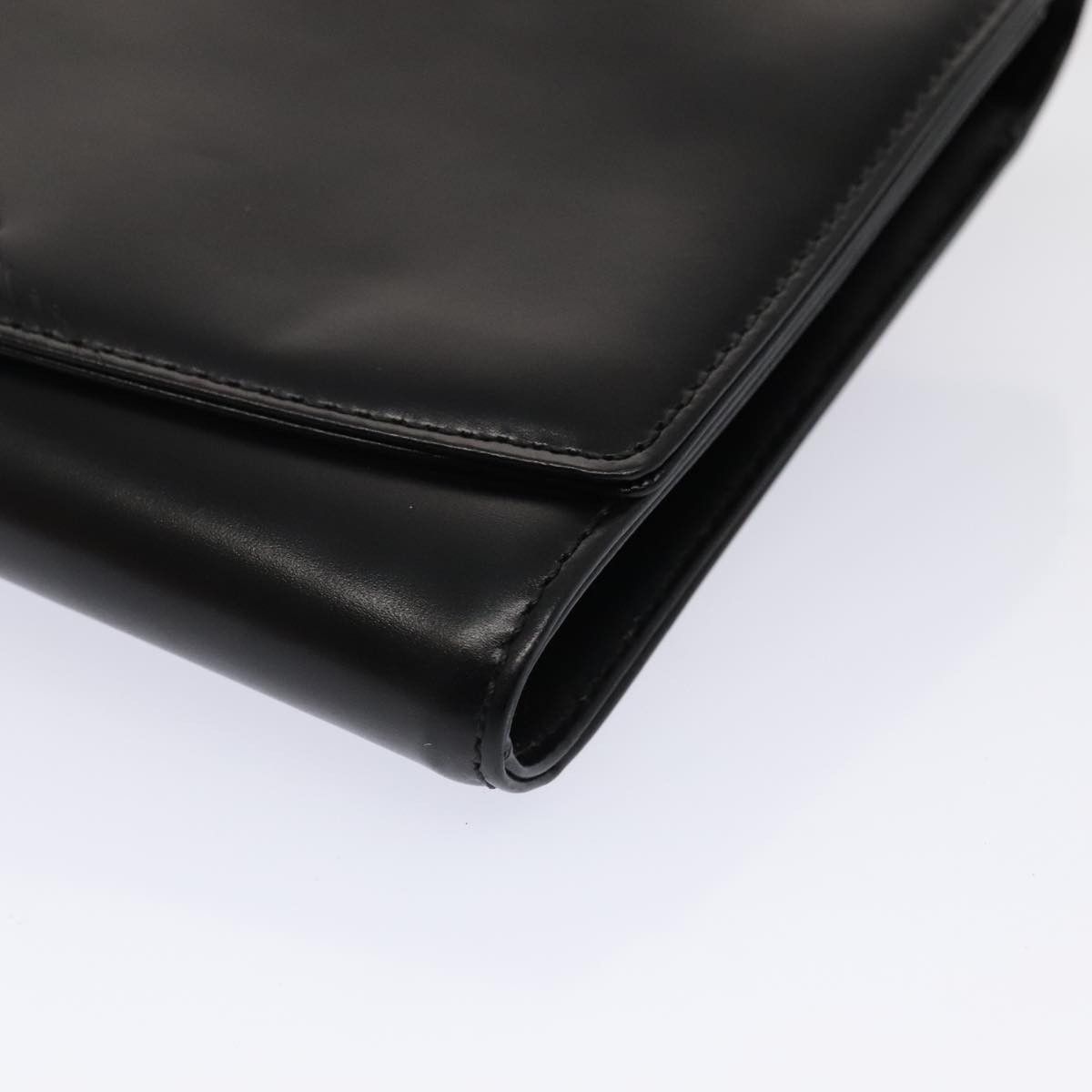Louis Vuitton Aegean Black Leather Clutch Bag (Pre-Owned) Size ONE SIZE - 15 Thumbnail