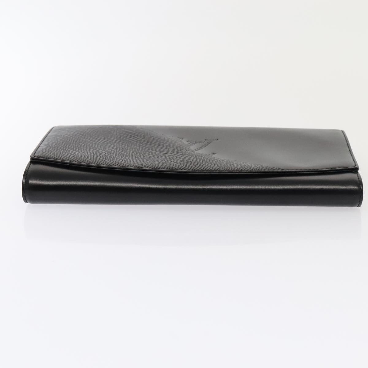 Louis Vuitton Aegean Black Leather Clutch Bag (Pre-Owned) Size ONE SIZE - 3 Thumbnail