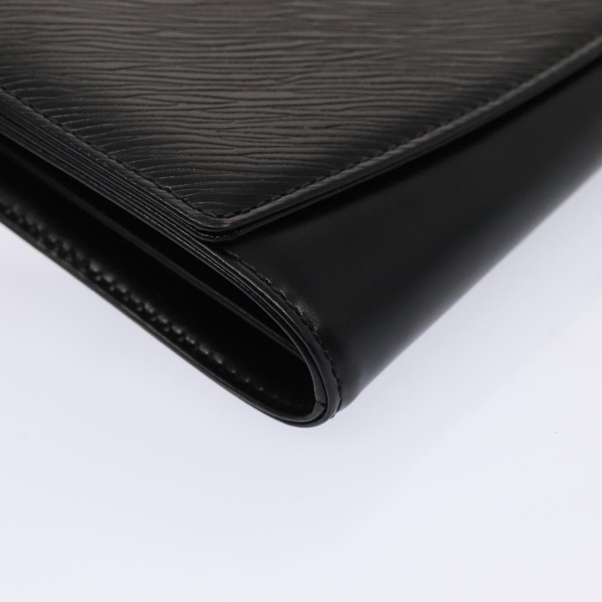 Louis Vuitton Aegean Black Leather Clutch Bag (Pre-Owned) Size ONE SIZE - 16 Thumbnail