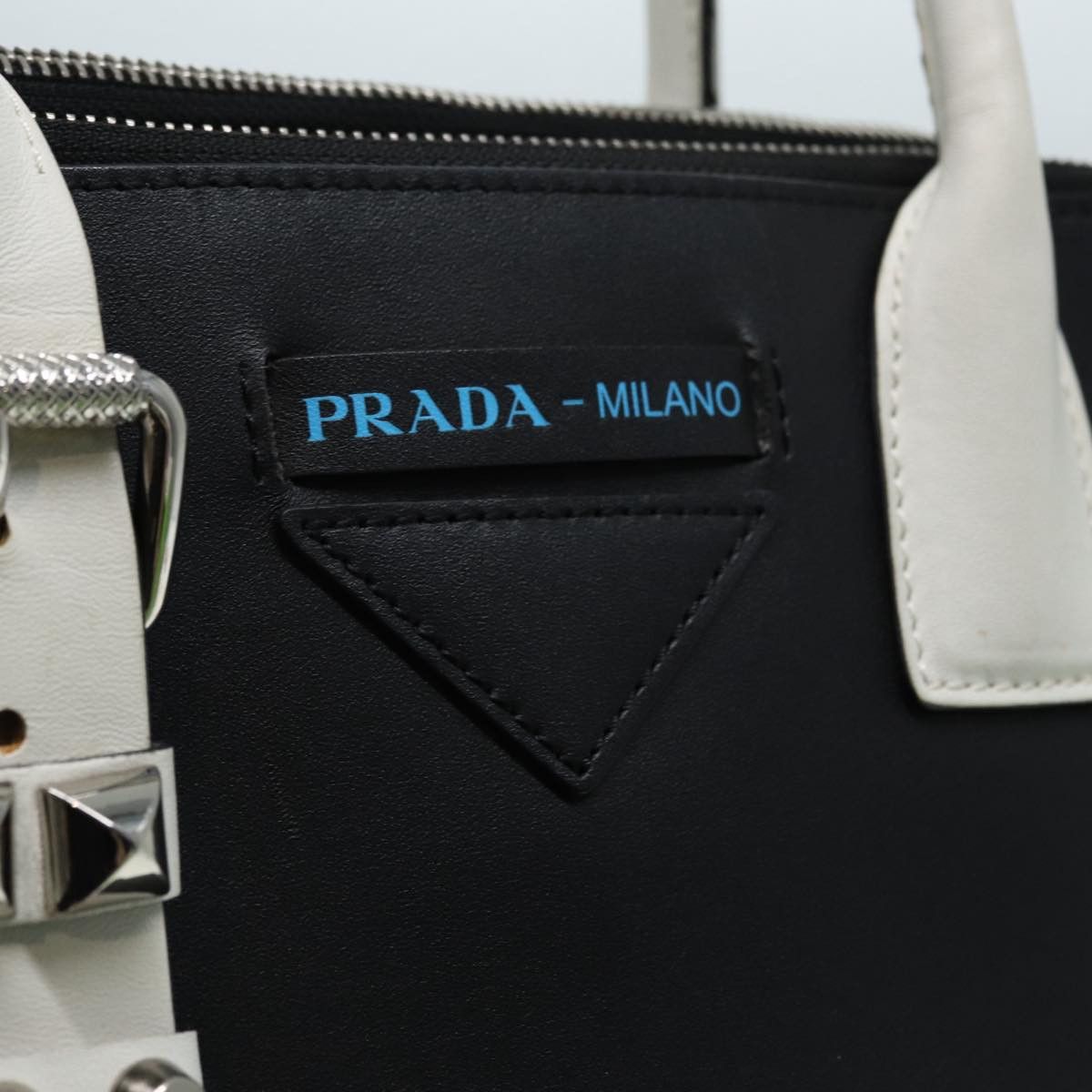 Prada Concept Black Leather Handbag (Pre-Owned) Size ONE SIZE - 18 Thumbnail