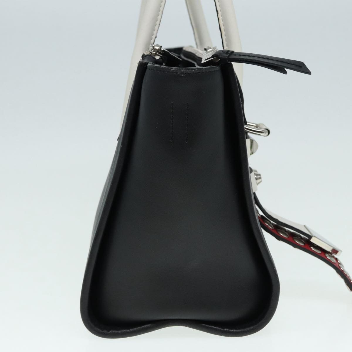 Prada Concept Black Leather Handbag (Pre-Owned) Size ONE SIZE - 11 Thumbnail