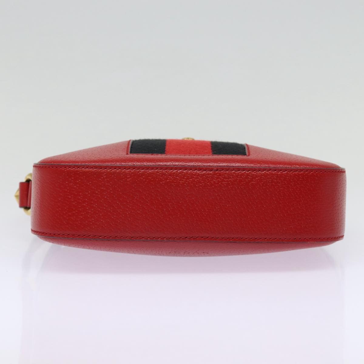 Gucci Animalier Red Leather Shoulder Bag (Pre-Owned) Size ONE SIZE - 5 Thumbnail