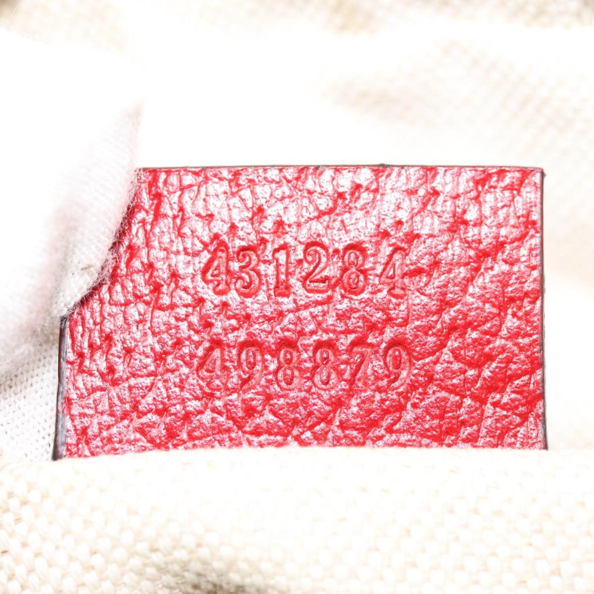 Gucci Animalier Red Leather Shoulder Bag (Pre-Owned) Size ONE SIZE - 10 Thumbnail