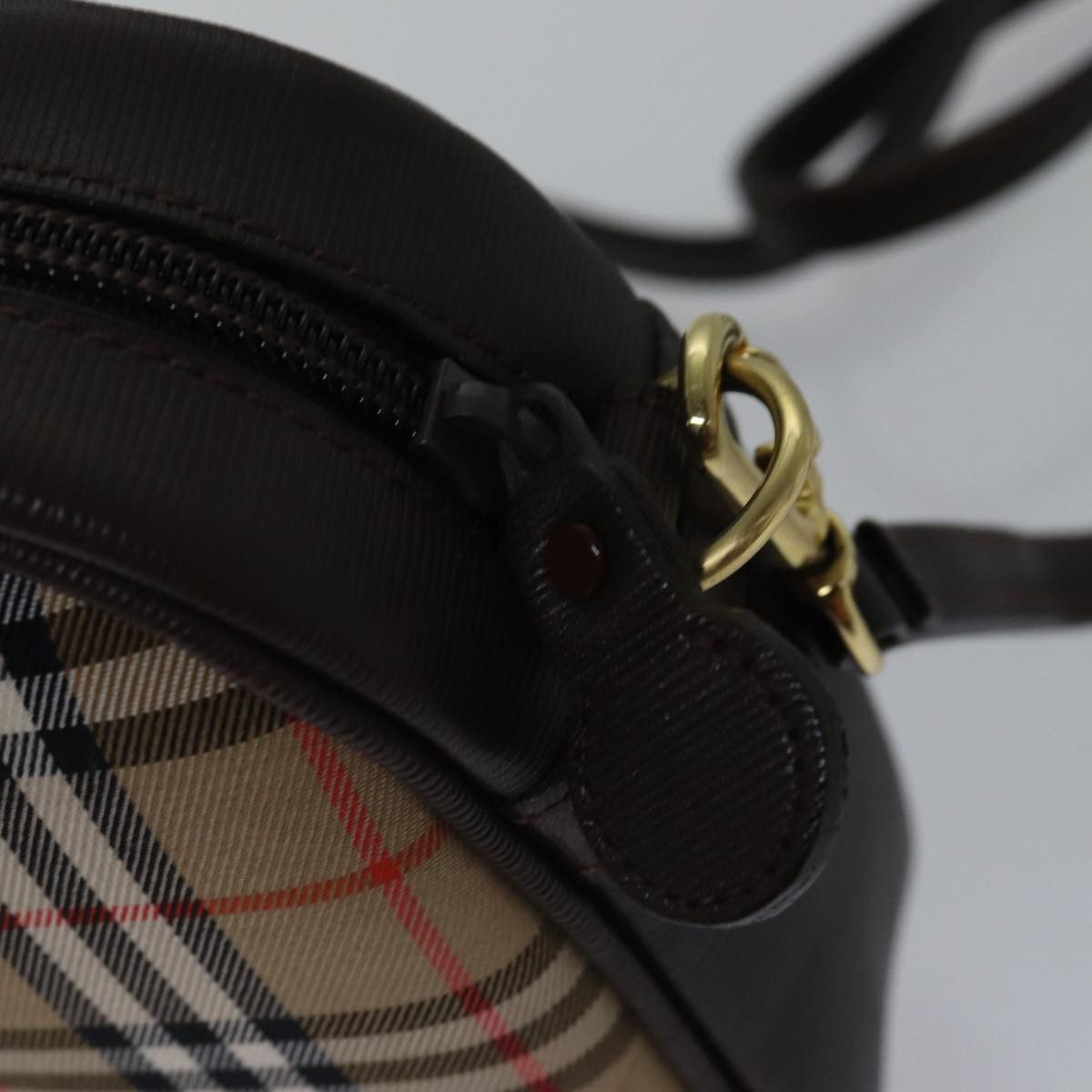 Burberry Nova Check Beige Canvas Shoulder Bag (Pre-Owned) Size ONE SIZE - 17 Thumbnail